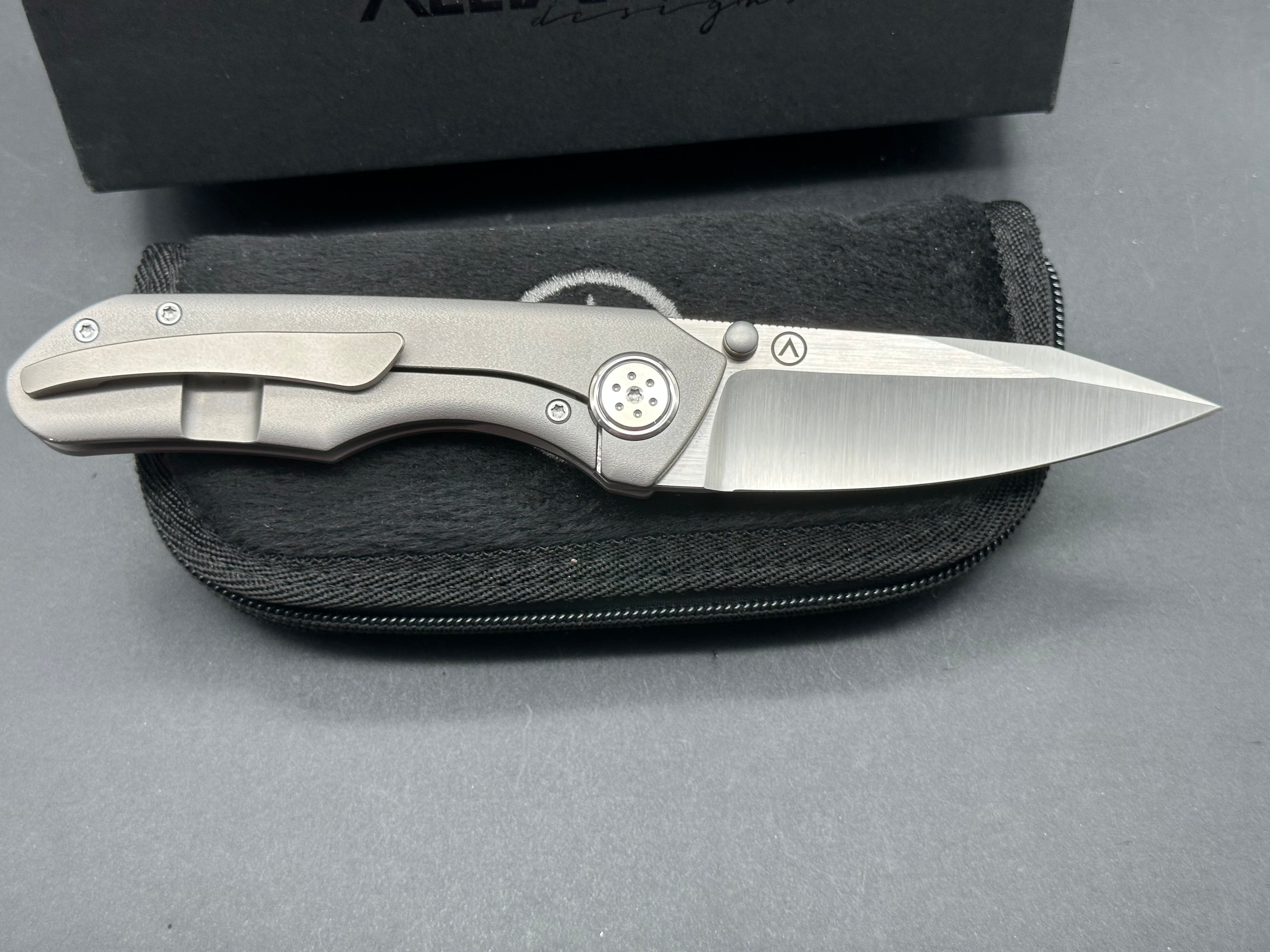 ALLIANCE DESIGNS Keen BRANDON CORBIN Knife - Premium EDC Folding Pocket Knife for Outdoor, Camping, Hiking & Everyday Carry (EDC)