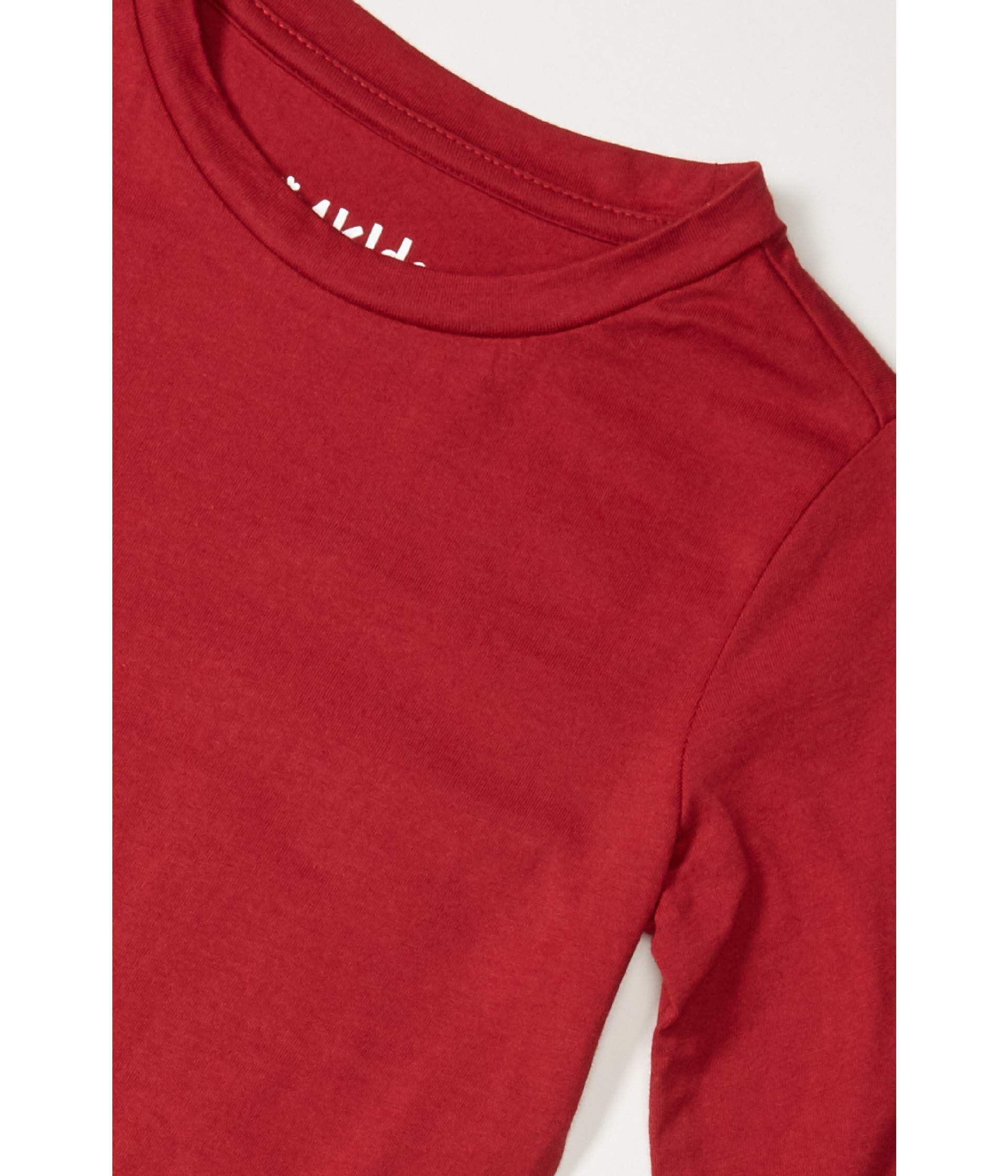 **Boys & Girls Essential Pocket Long Sleeve T-Shirt for Kids & Toddlers - Soft Cotton Comfort Fit for School, Play & Everyday Wear**