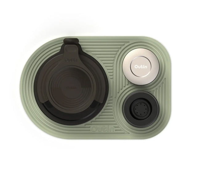 Non-Slip Silicone Coffee Mat - Heat Resistant & Durable for Kitchen Countertops, Perfect for Coffee Makers, Espresso Machines & Hot Drink Stations - Ideal for Home, Office & Cafe Use