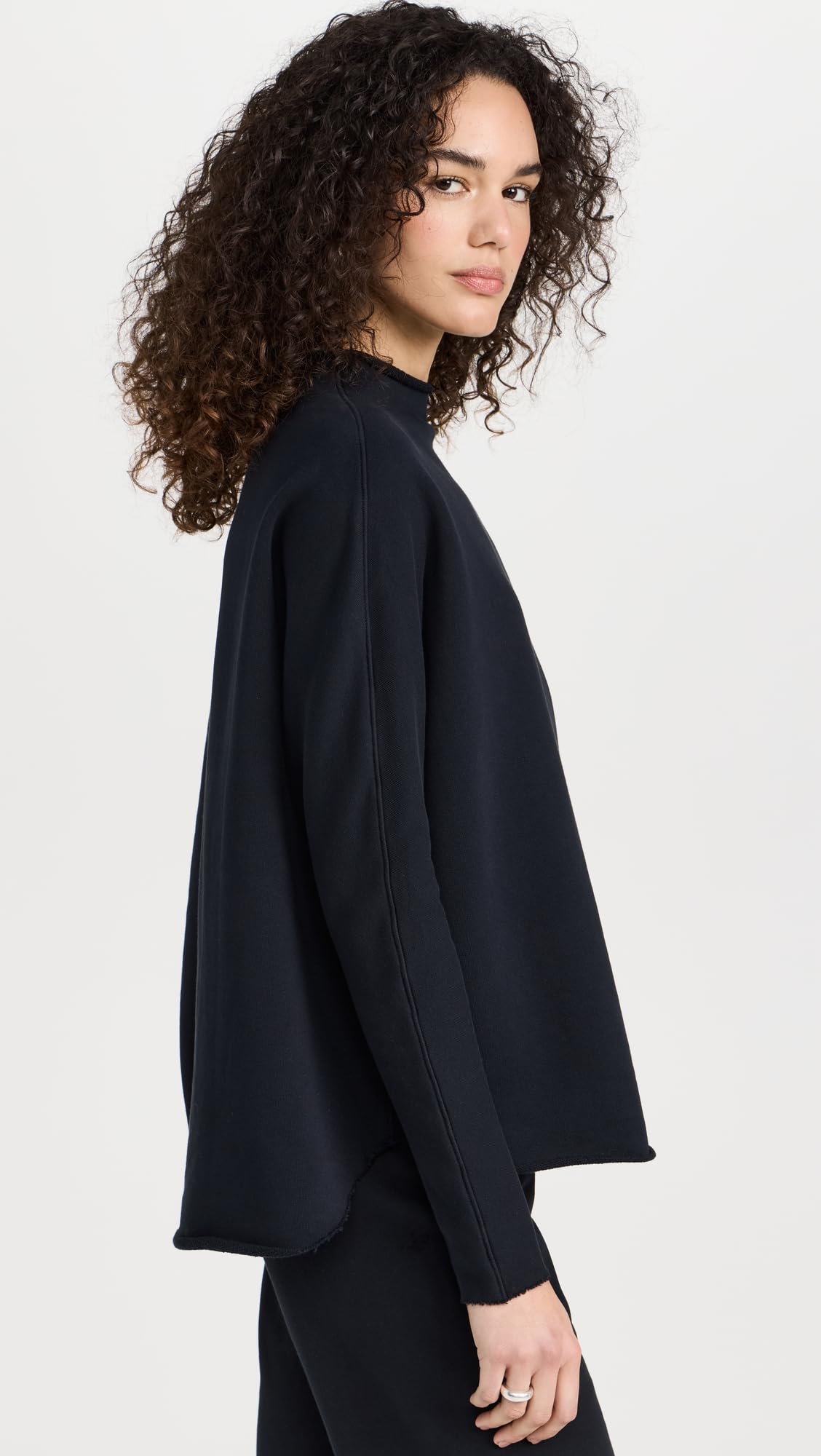 Frank & Eileen Women's Effie Long Sleeve Funnel Neck Capelet Sweater - Soft Cashmere Blend Winter Pullover for Work, Date Night & Holiday Outfits