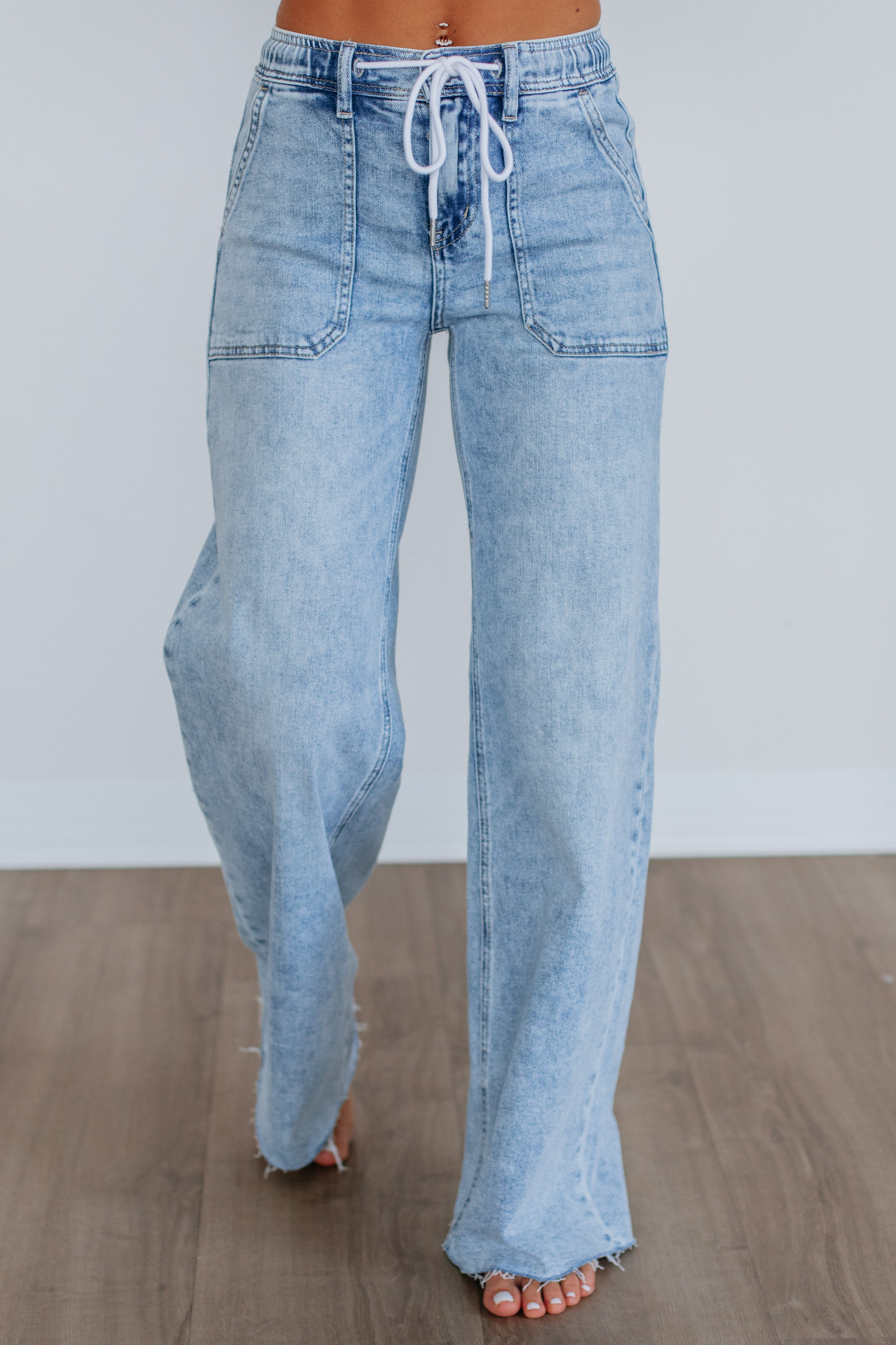 Bruna Flying Monkey Jeans for Women - High Waist Stretch Denim Pants - Trendy Skinny Jeans for Casual Wear & Night Out