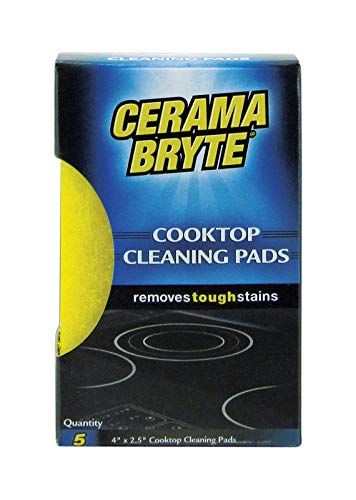Best Cooktop Cleaning Pad for Glass & Ceramic Stoves – Heavy Duty Scrubber for Tough Stains – Perfect for Kitchen Cleaning & Maintenance