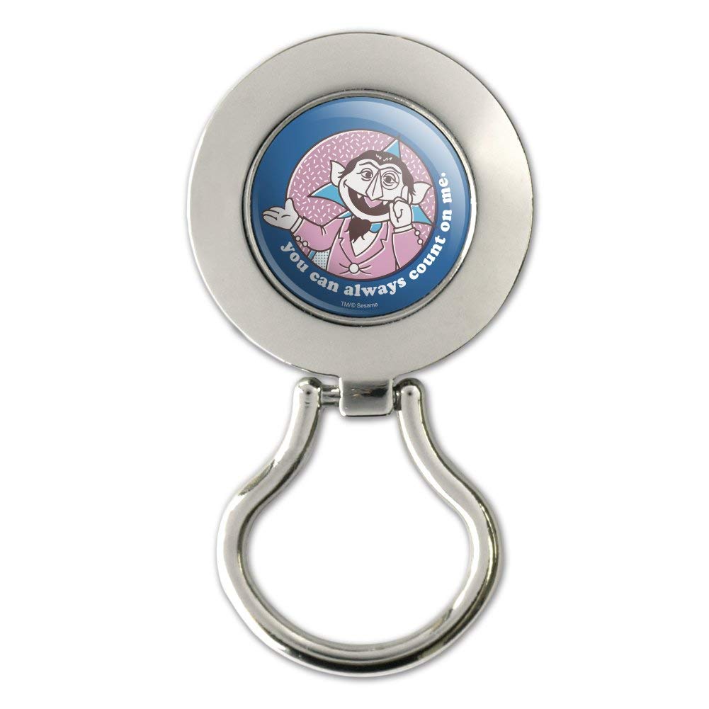 Sesame Street Magnetic Eyeglass Holder - Metal ID Badge Clip for Glasses | Secure & Stylish Eyewear Accessory for Work, School, and Daily Use