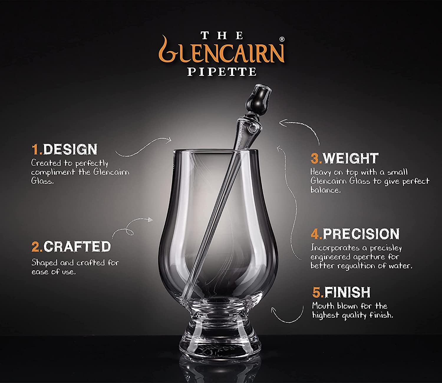 Premium Glencairn Whisky Glass Set - Laphroaig Islay Single Malt Scotch Tasting Kit - Perfect for Whiskey Enthusiasts & Home Bar Decor