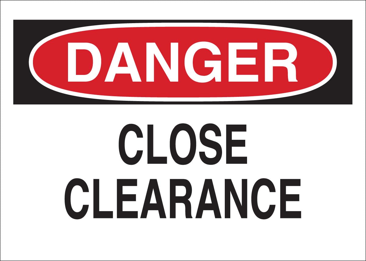 Brady 42471 Aluminum Machine & Operational Sign, 10
