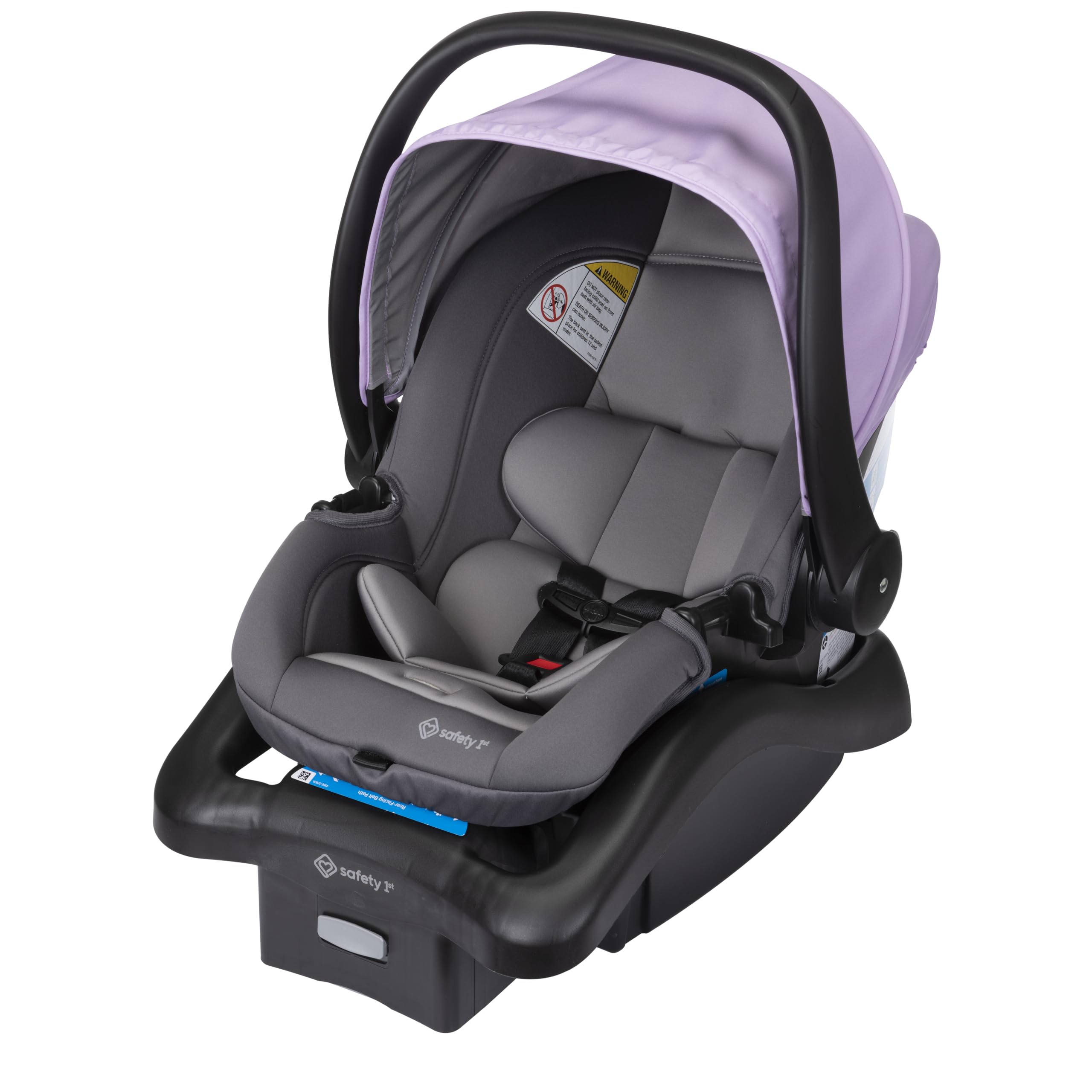 Safety 1st OnBoard LT Infant Car Seat - Lightweight & Safe Baby Car Seat with 5-Point Harness, Wisteria Lane 2 | Perfect for Newborns to 35 lbs | Ideal for Travel, Daily Commute & Family Road Trips