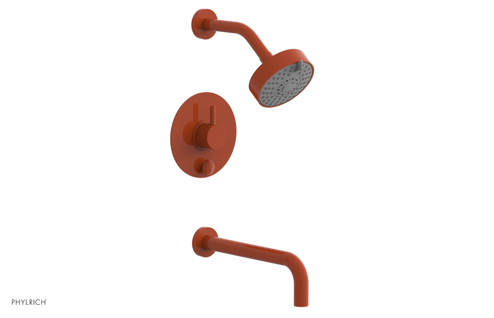 BASIC II 10 Pressure Balance Tub and Shower Faucet Set - 230 29 10 - Perfect for Bathroom Renovation & Modern Home Upgrades