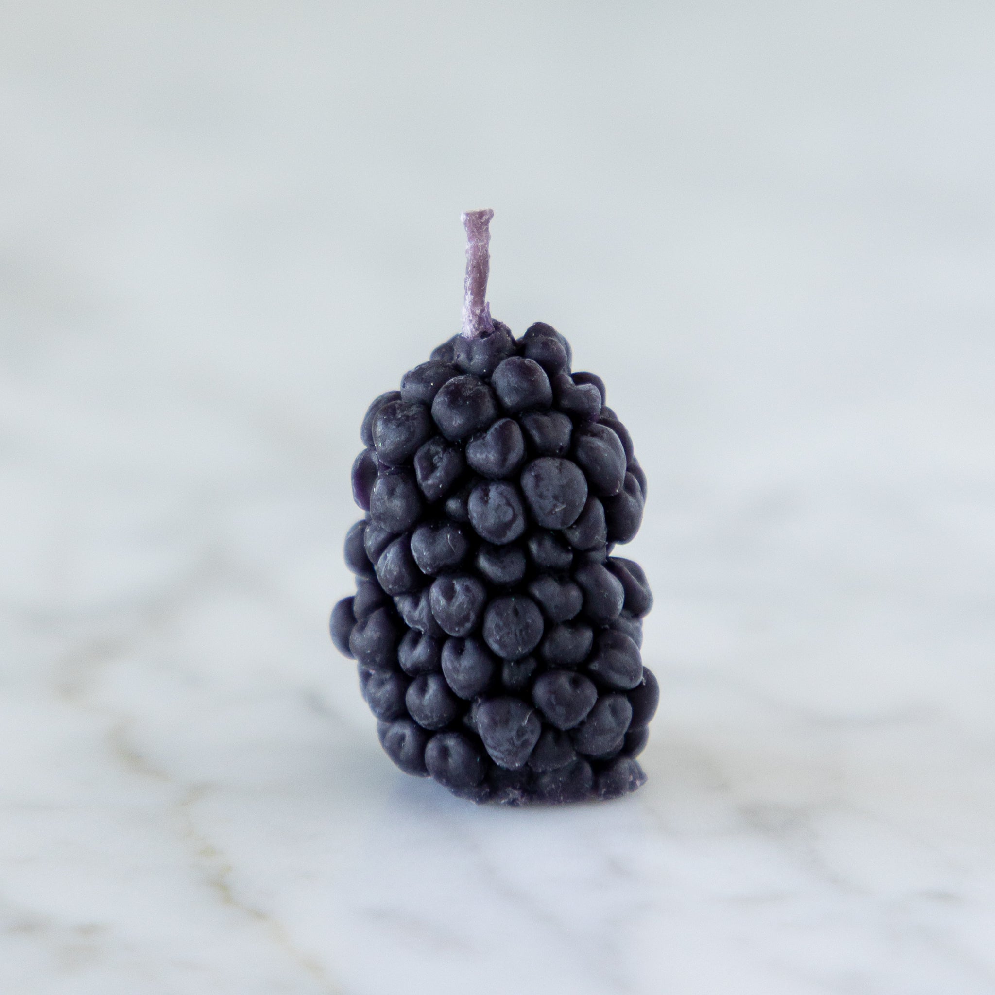 Organic Blackberry Scented Beeswax Birthday Candles - Handmade, Non-Toxic, Long-Lasting for Cake Decorating & Party Celebrations