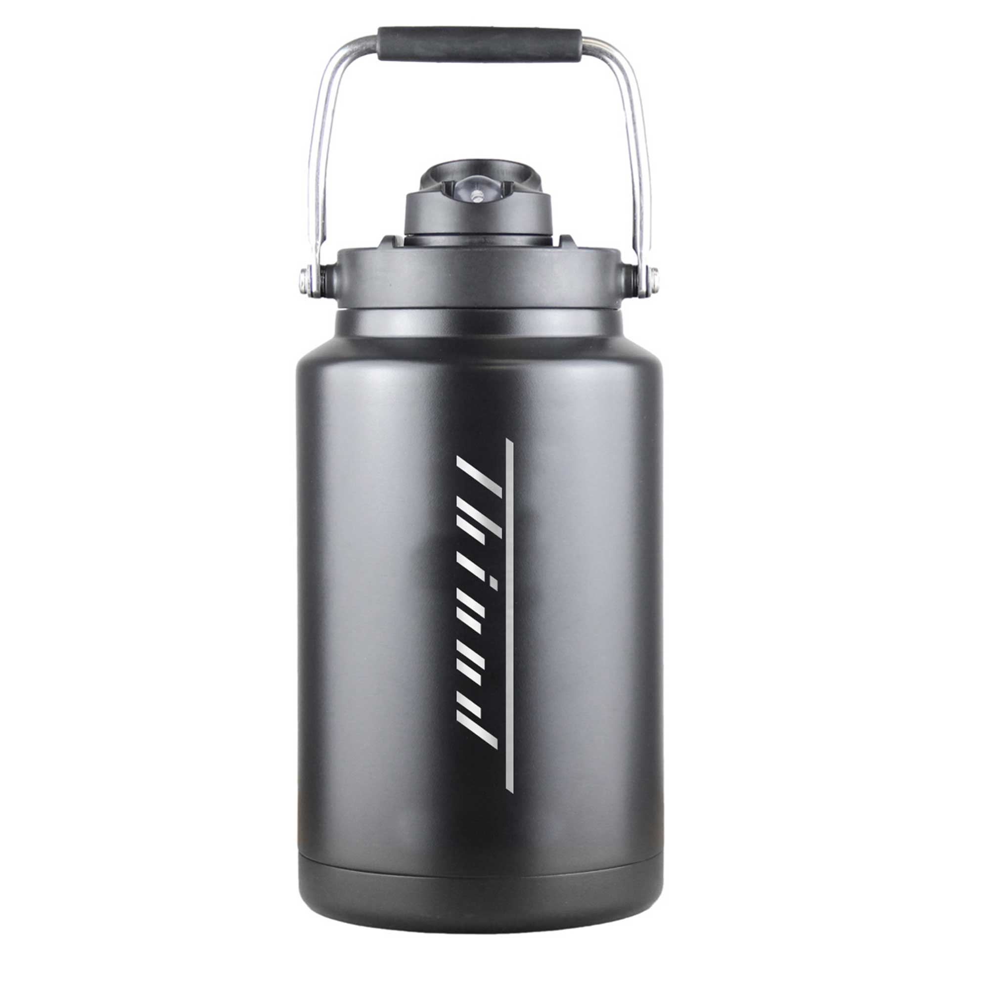 Custom THINND 1 Gallon Ice Shaker Jug - Insulated Stainless Steel Water Bottle for Gym, Workout & Outdoor Sports | Leakproof & Sweatproof Design | Perfect for Protein Shakes, Cold Drinks & Hydration on the Go
