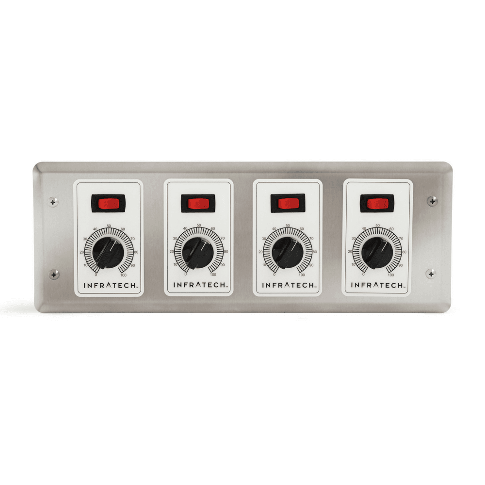 Infratech Solid State Zone Analog Controllers - Premium Heating Control for Home & Commercial Use - Perfect for Patios, Garages, and Workspaces