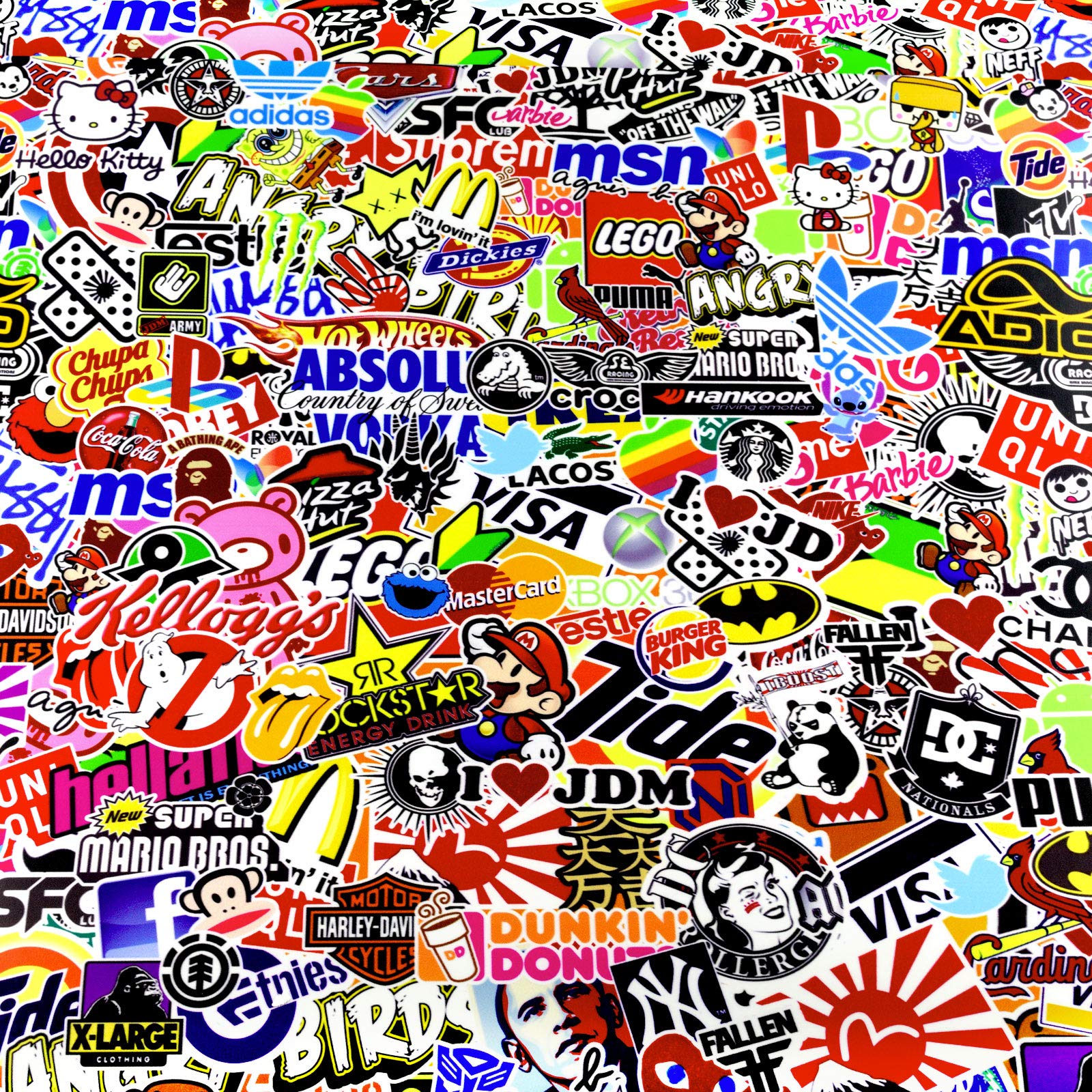 JDM Anime Graffiti Car Vinyl Wrap Sticker - 5FT x 35FT Decal Film for Auto, Laptop & DIY Projects - Free Tool Kit Included - Perfect for Customizing Vehicles, Electronics & Home Decor