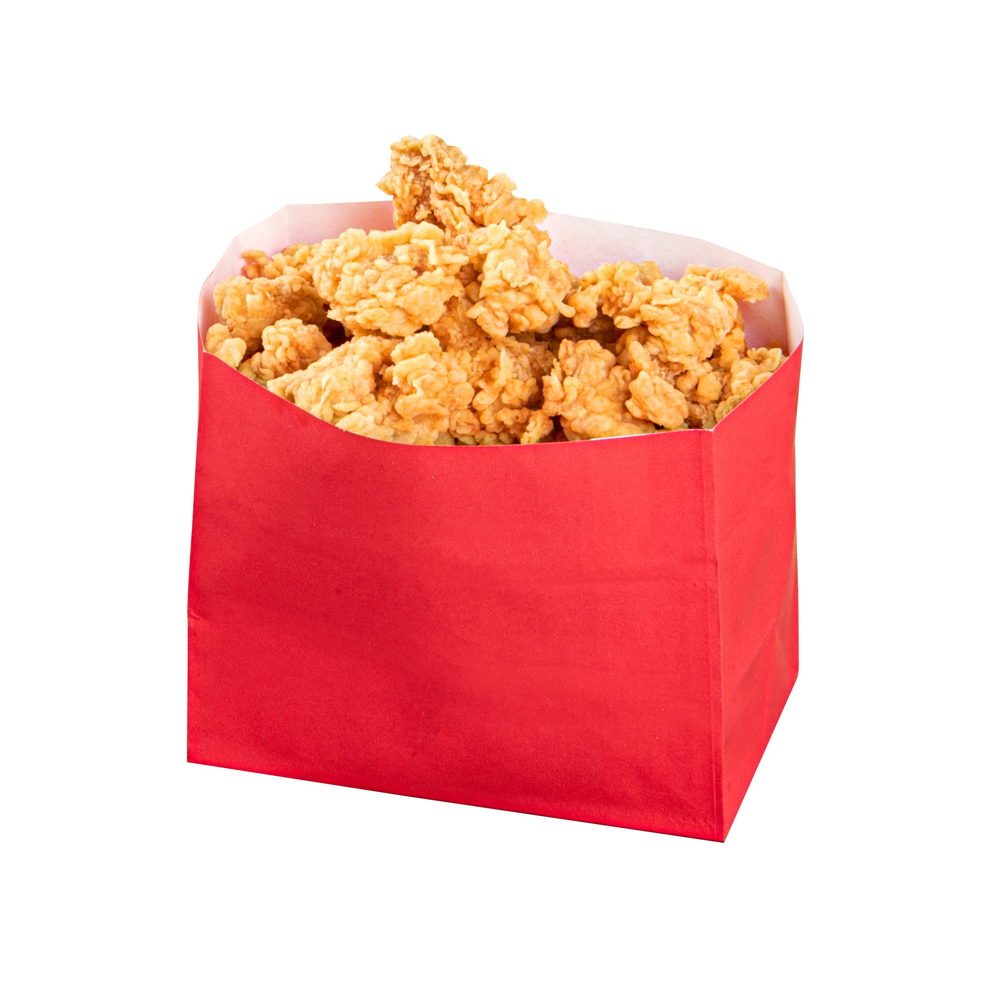 Red Paper Snack Bags Large Size 4.25
