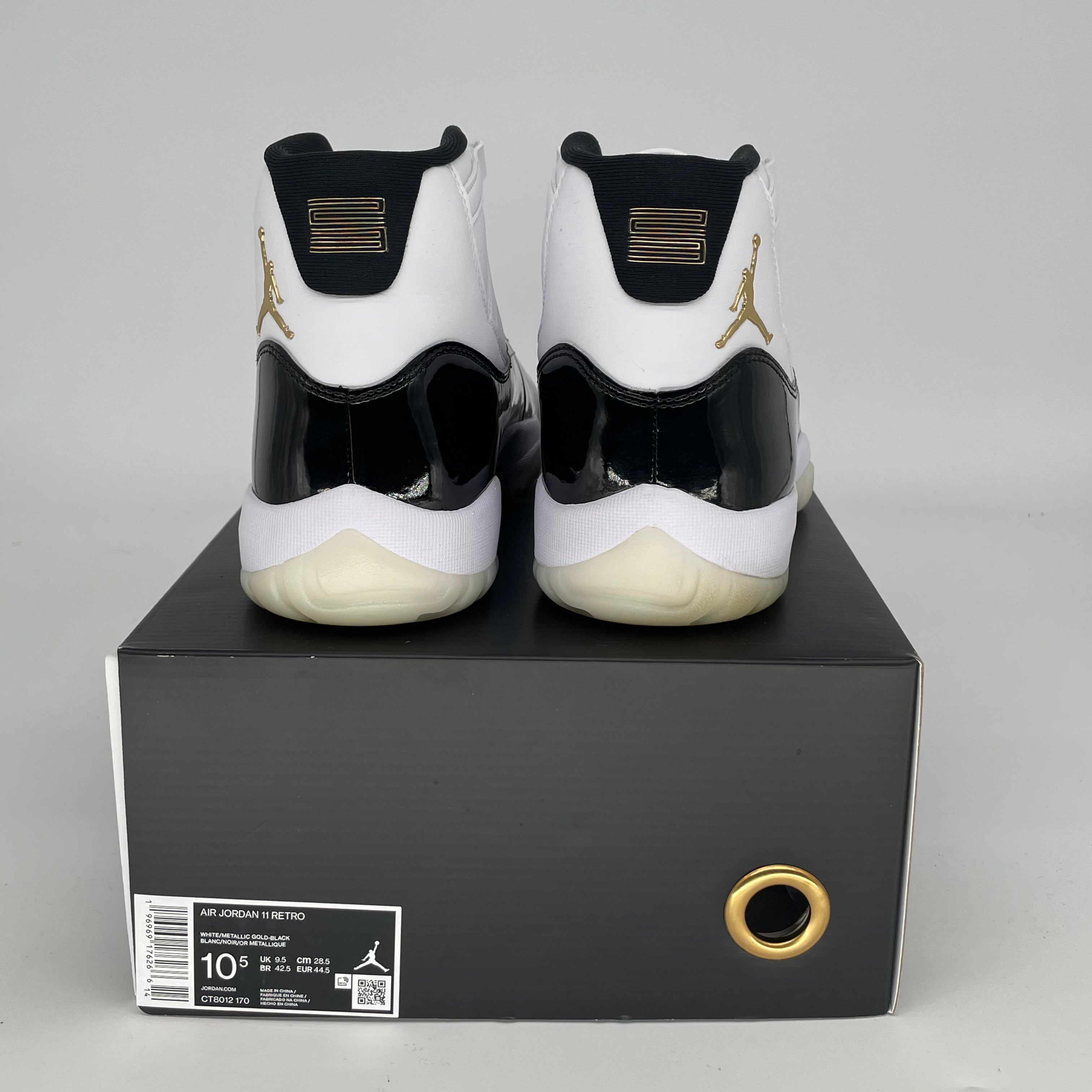 AIR JORDAN 11 DMP GRATITUDE Basketball Shoes Men's Size 10.5/Women's 12 (CT8012-170) - Retro Sneakers for Sports, Fashion & Casual Wear