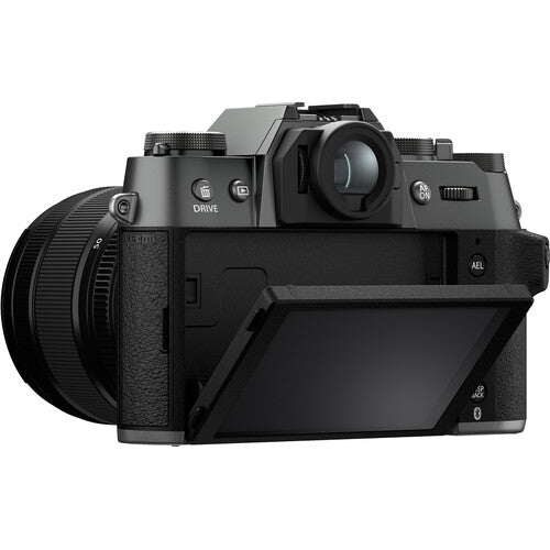 FUJIFILM X-T50 Mirrorless Digital Camera with XF16-50mm F2.8-4.8 R LM WR Lens Kit - Charcoal Silver | Perfect for Travel Photography & Street Shooting