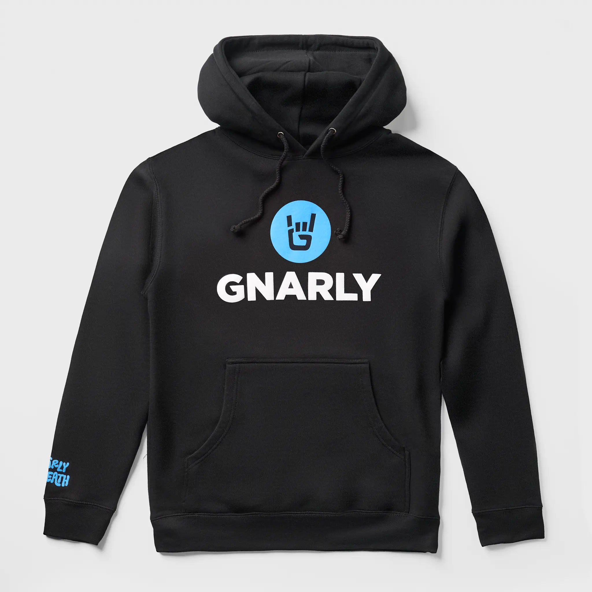 Gnarly Classic Hoodie for Men & Women - Soft Cotton Pullover Sweatshirt with Kangaroo Pocket | Perfect for Casual Wear, Gym, and Outdoor Activities