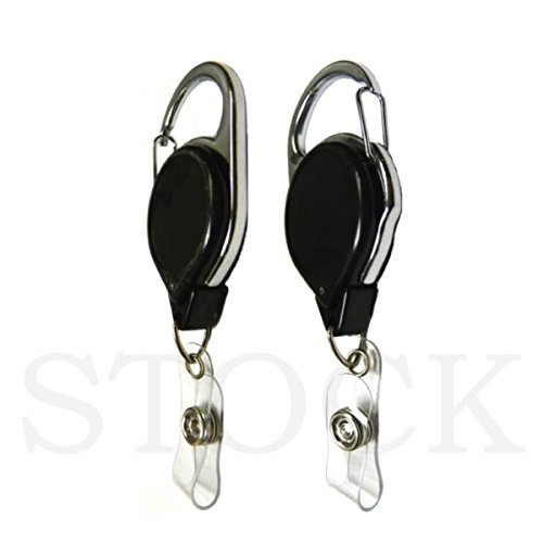 Charming Candy Skull Kitty ID Badge Holder with Metal Carabiner - Perfect for Work & Cosplay