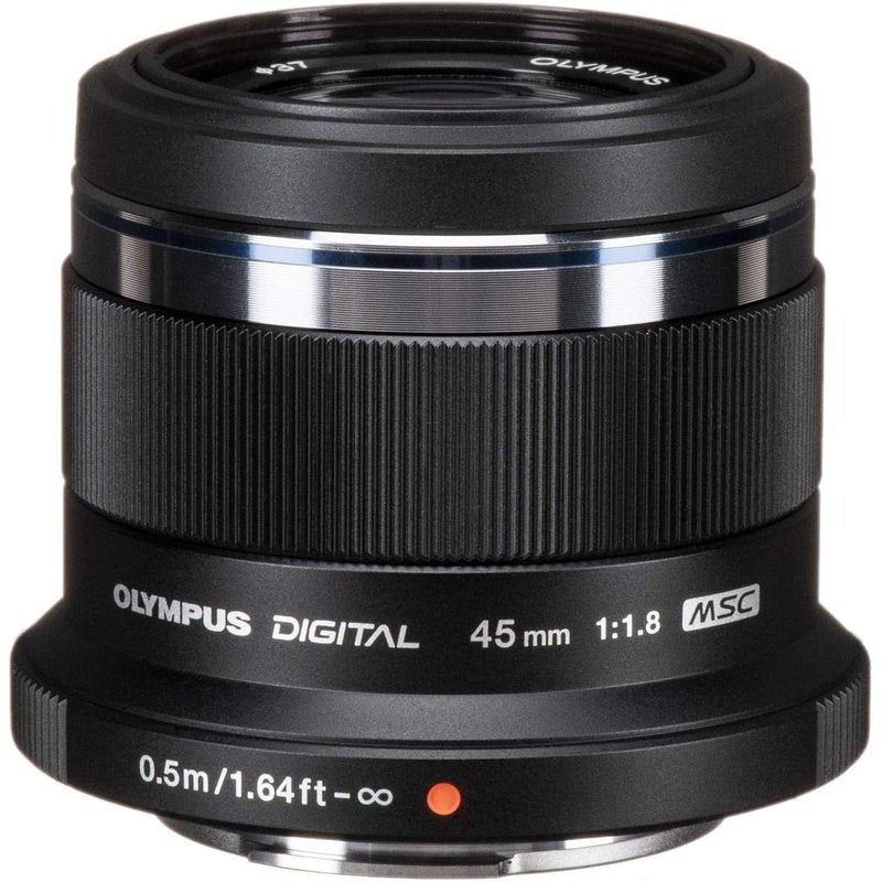 Olympus OM System M.Zuiko Digital 45mm f/1.8 Lens - Premium Portrait & Low Light Photography Lens for Mirrorless Cameras | Perfect for Travel, Street & Event Photography