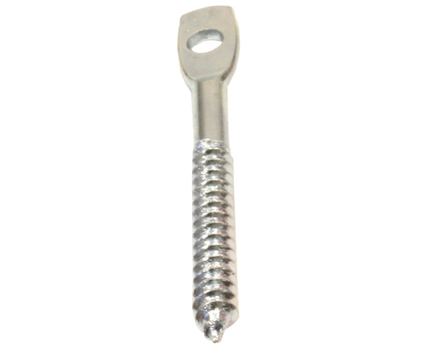 3/8 Inch x 3 Inch Eye Lag Screws - 1/4 Inch Hole - Heavy Duty Wood Screws for Hanging & Mounting (100 Pack) - Perfect for Hanging Plants, Hammocks, Shelves & Outdoor Decor