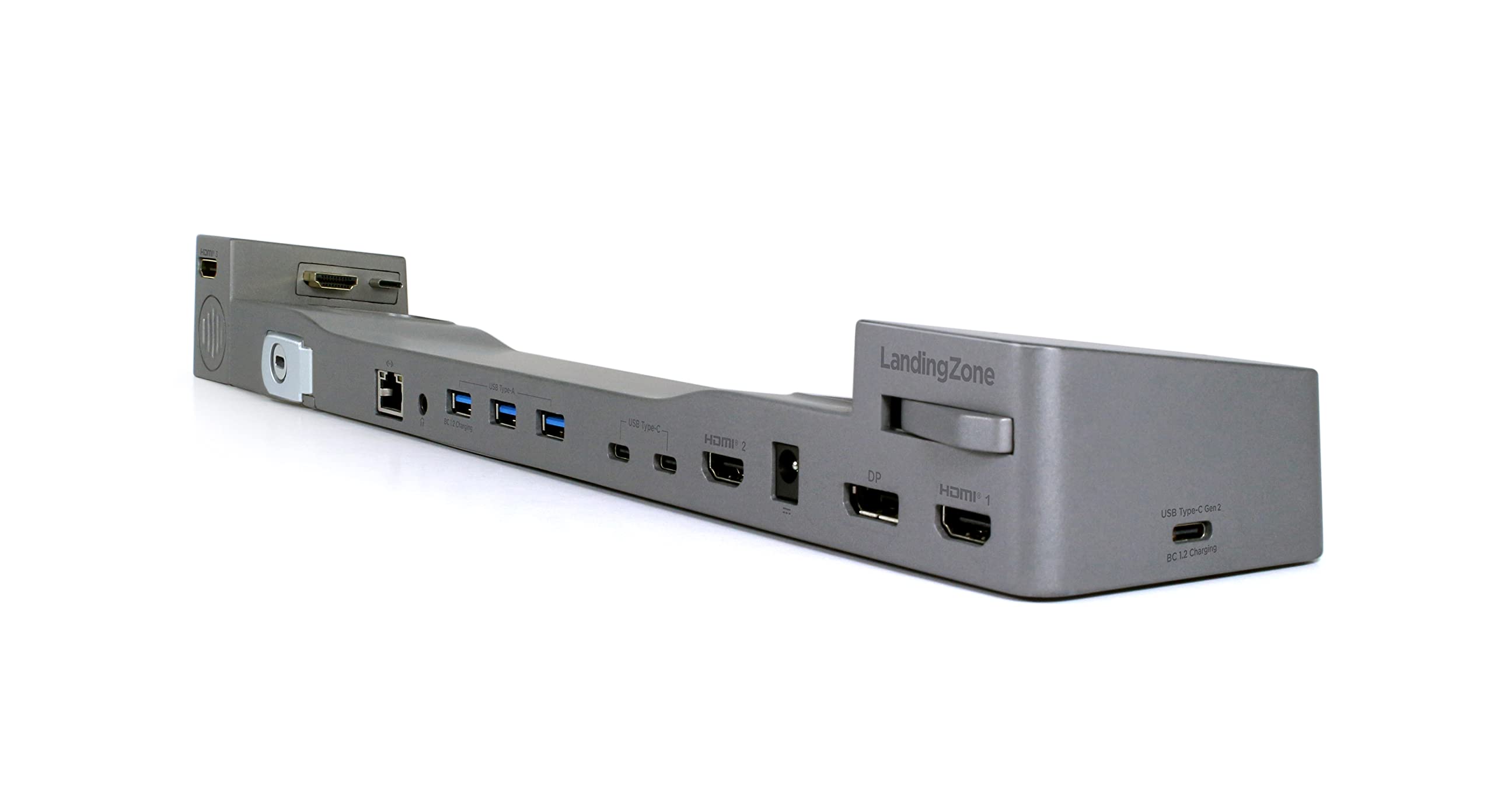 LandingZone Docking Station for 14-inch M1/M2/M3 Pro/Max & M4/M4 Pro/M4 Max MacBook Pro (Models A2442, A2779, A2992, A3112, A3401, A3185) - New Firmware - Perfect for Home Office, Gaming & Professional Workspaces