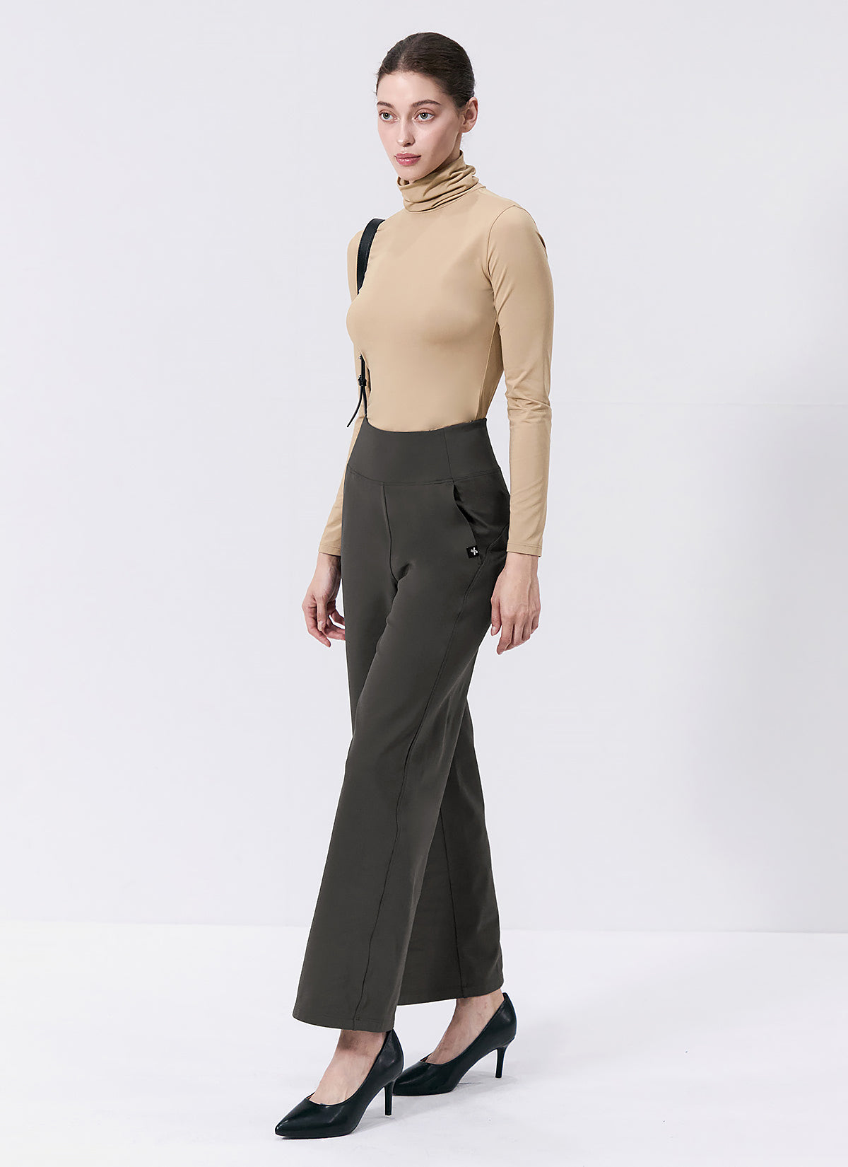 Cozy Warm Fluffy Wide Leg Pants for Women - Soft Winter Lounge Pants for Home, Travel & Relaxation