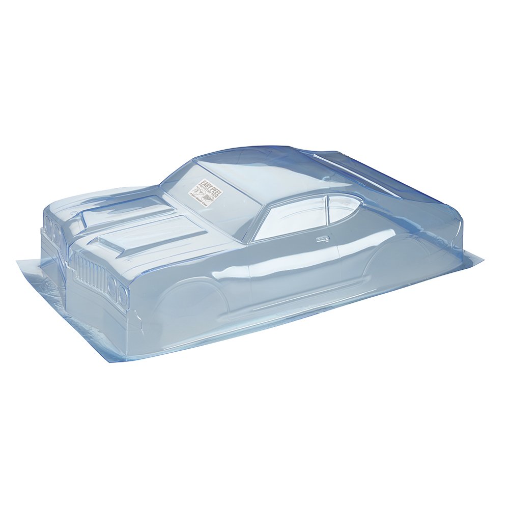1/10 69 Muscle Baja Short Course Clear Body Shell - Durable RC Car Body for Off-Road Racing & Bashing - Perfect for Traxxas, HPI, Redcat & Other 1/10 Scale RC Vehicles