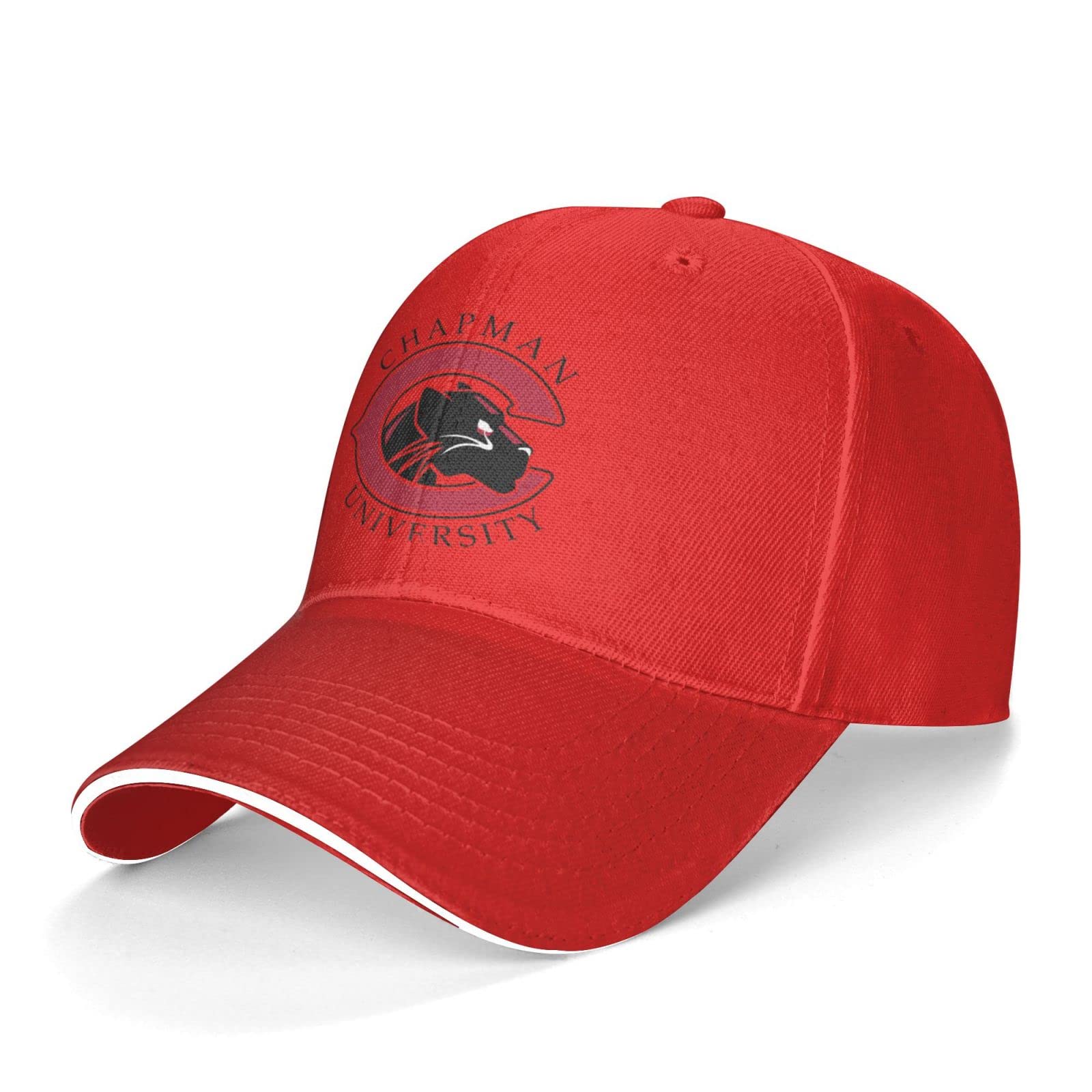 Chapman University Logo Unisex Baseball Cap - Adjustable Dad Hat in Red | Perfect for Sports, Casual Wear & School Spirit
