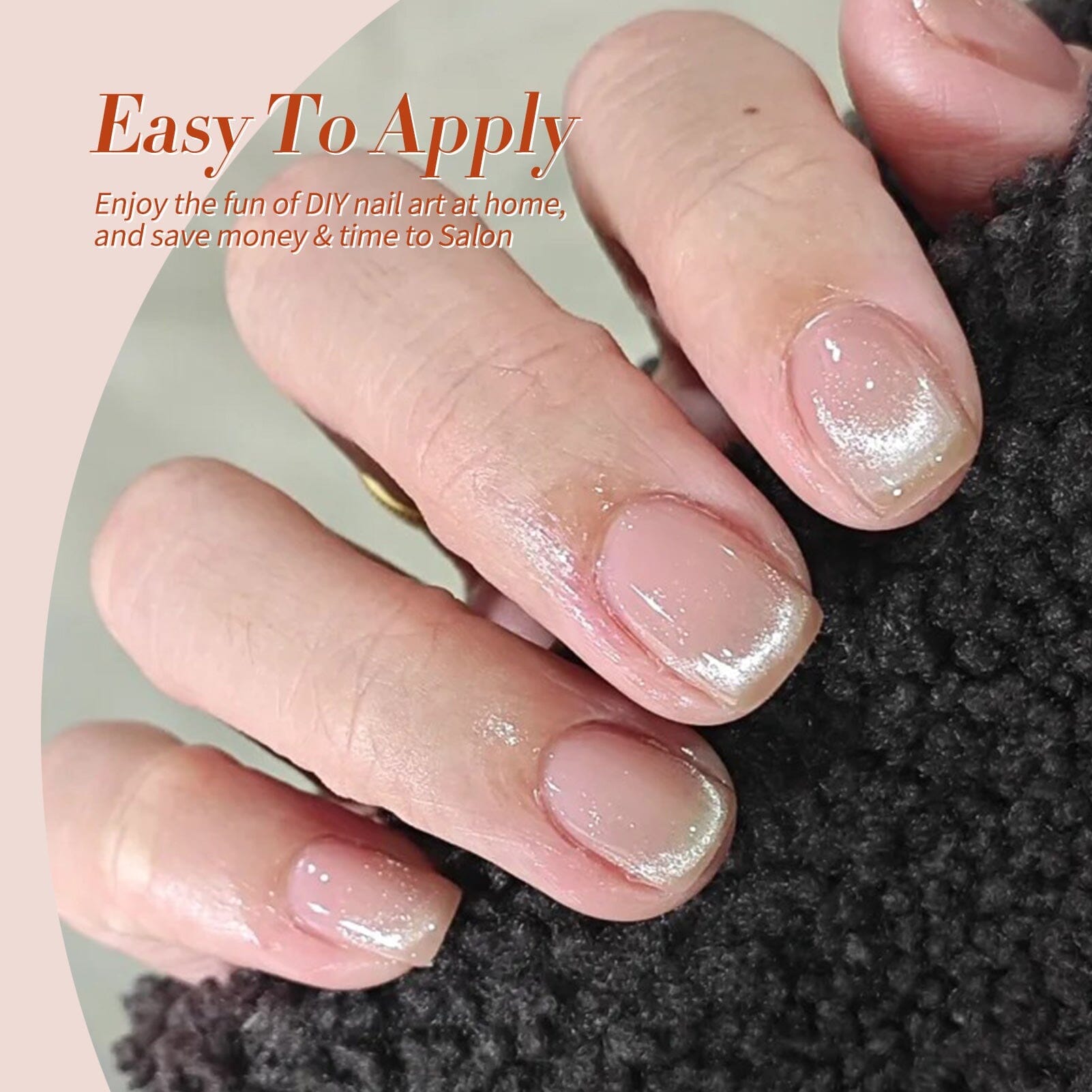 6 Colors Gel Nail Polish Set - 7ml Love Letter Mixed Shades for Long-Lasting Manicure - Perfect for Home Nail Art, Salon Use & Gift Giving