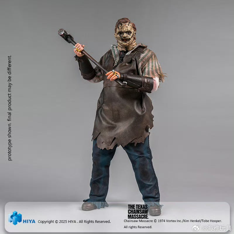 HIYA 6-inch 1/12 Scale Thomas Hewitt Action Figure - Texas Chainsaw Massacre 2003 Movie Collectible - Perfect for Horror Fans & Figure Collectors - Display, Photography & Diorama Scenes