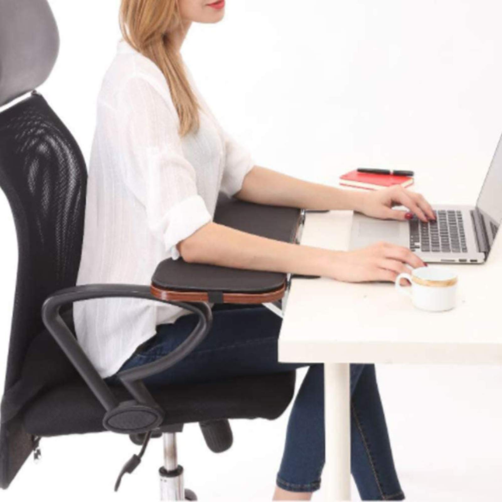 Ergonomic Under Desk Keyboard Tray with Mouse Pad - 10° Adjustable Angle Clamp-On Stand for Computer Workstations | Perfect for Home Office, Gaming Setup & Standing Desk Workstations