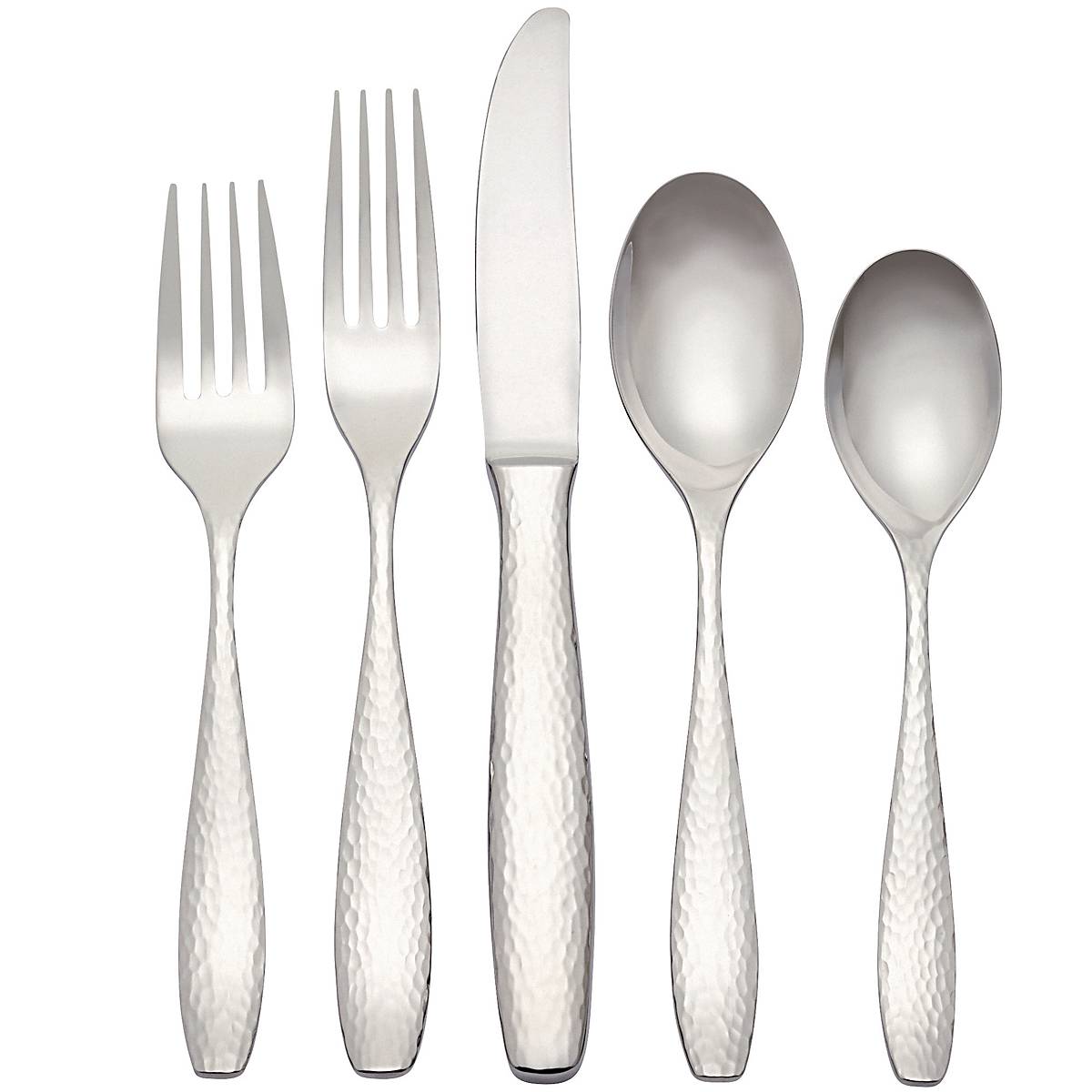 Palmer 65-Piece Stainless Steel Flatware Set - Elegant Silverware for 12 Place Settings, Perfect for Dining, Weddings & Entertaining