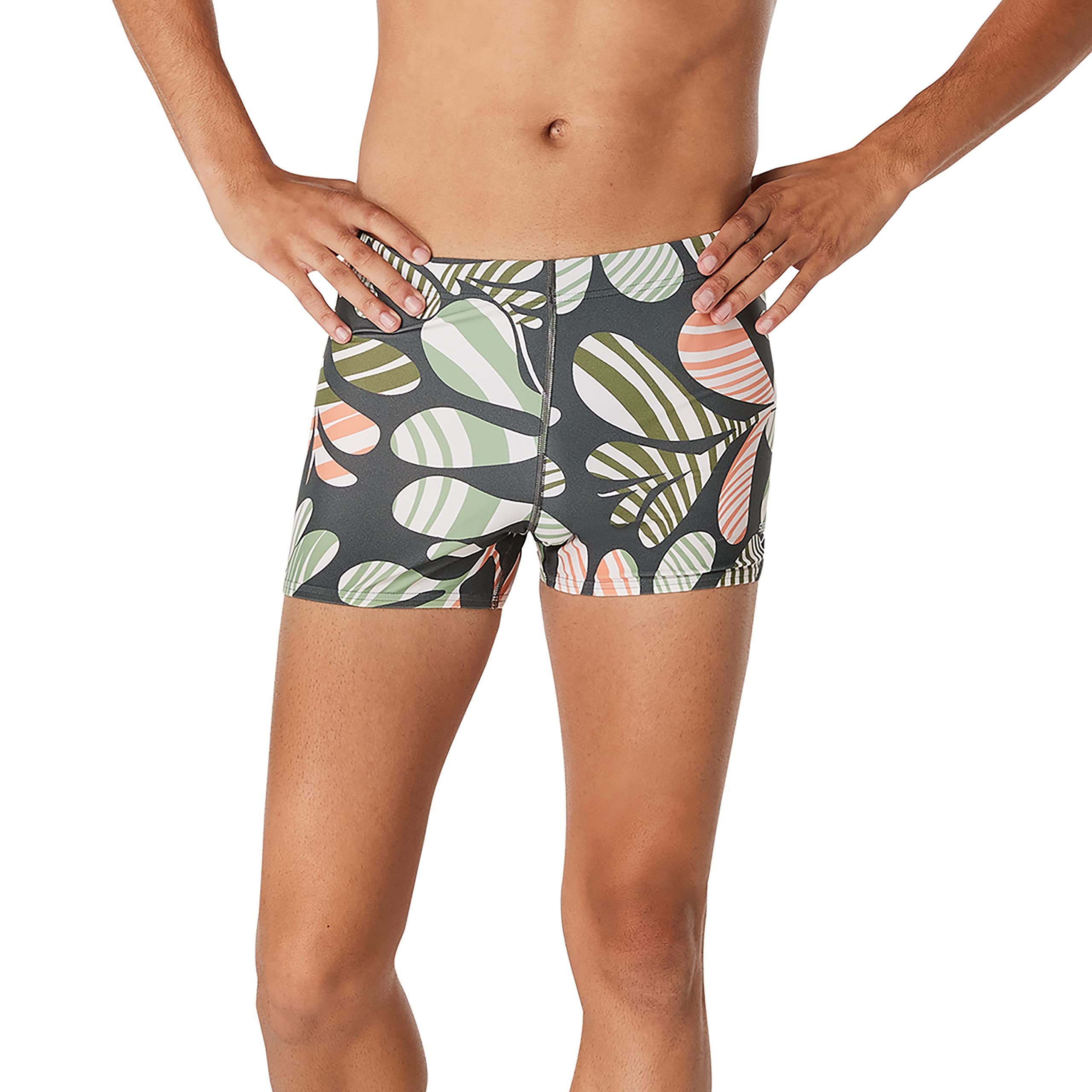 Speedo Women's Eco Flex Beachstar Square Leg Swimsuit - High-Performance Swimwear for Beach, Pool & Water Sports