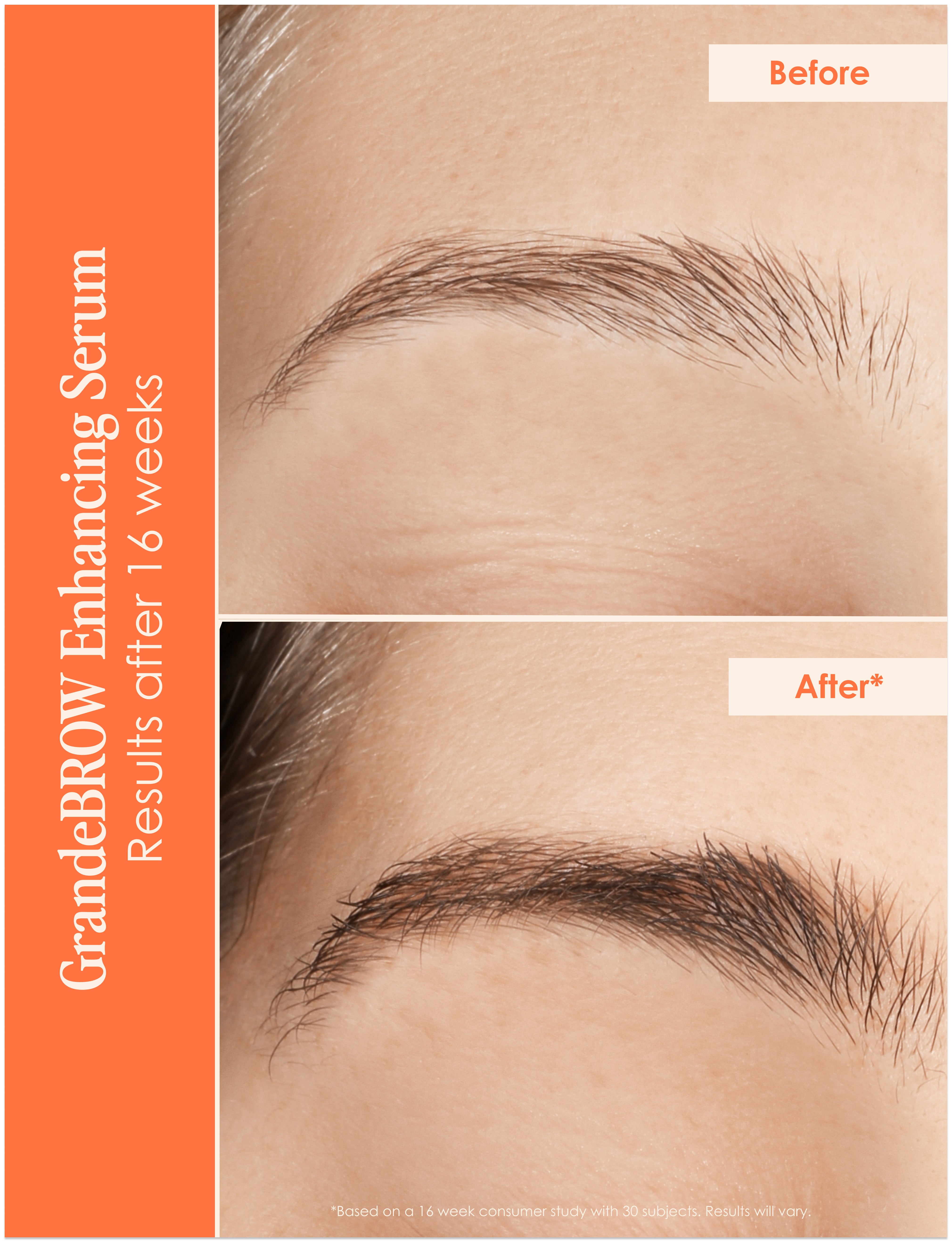 GrandeBROW & GrandeBROW 2-in-1 Eyebrow Enhancing Serum - Natural Lash & Brow Growth Booster for Thicker, Fuller Brows - Perfect for Daily Beauty Routine & Special Occasions