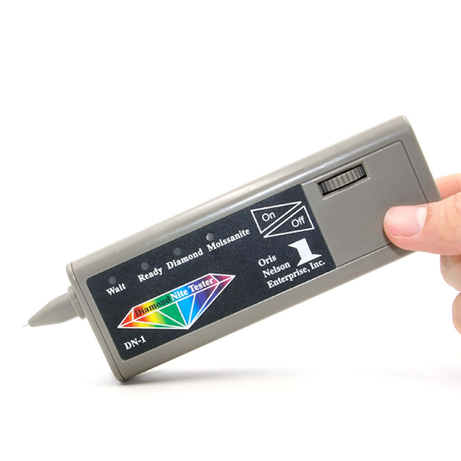 Professional Diamond Tester Pen - High Accuracy Jewelry Diamond Selector for Gemologists & Jewelers | Thermal Conductivity Meter for Real/Fake Diamond Detection | Perfect for Jewelry Appraisal, Pawn Shops & Gemstone Testing