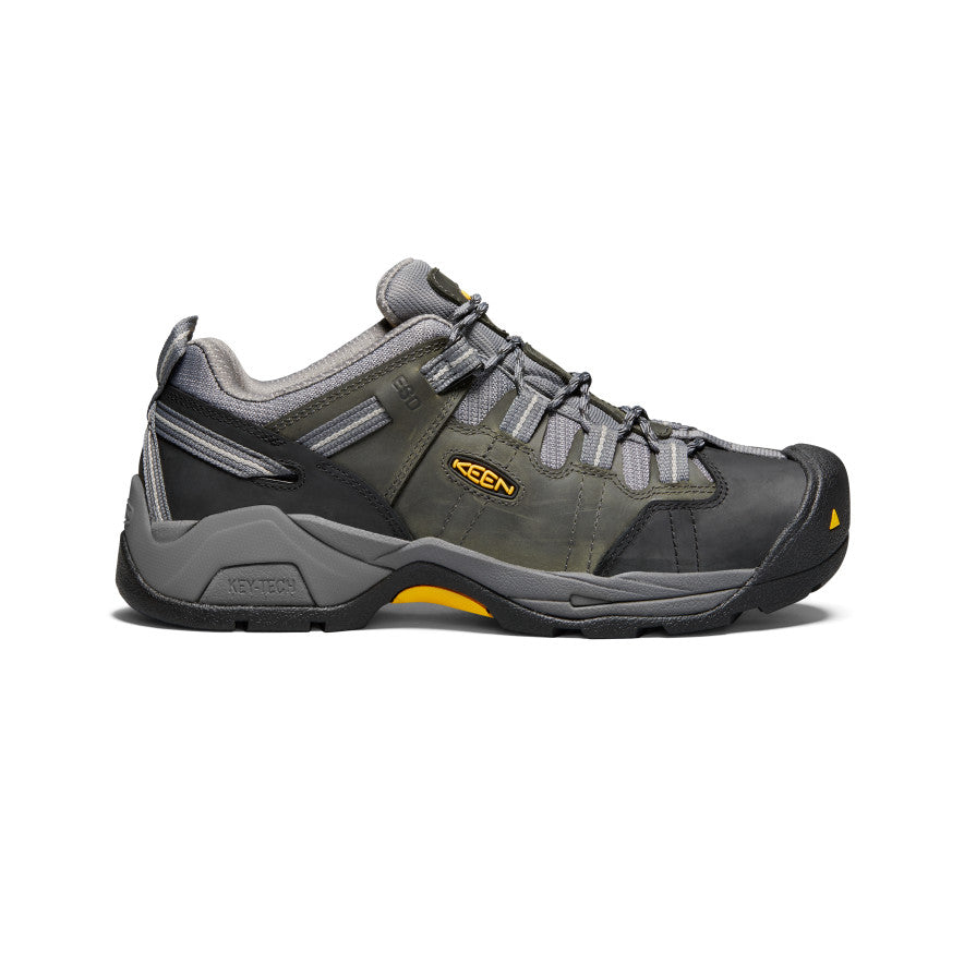 Men's Detroit XT ESD Soft Toe Work Boots - Steel Grey with Magnetic Safety Features | Durable & Comfortable for Construction, Warehouse & Industrial Work