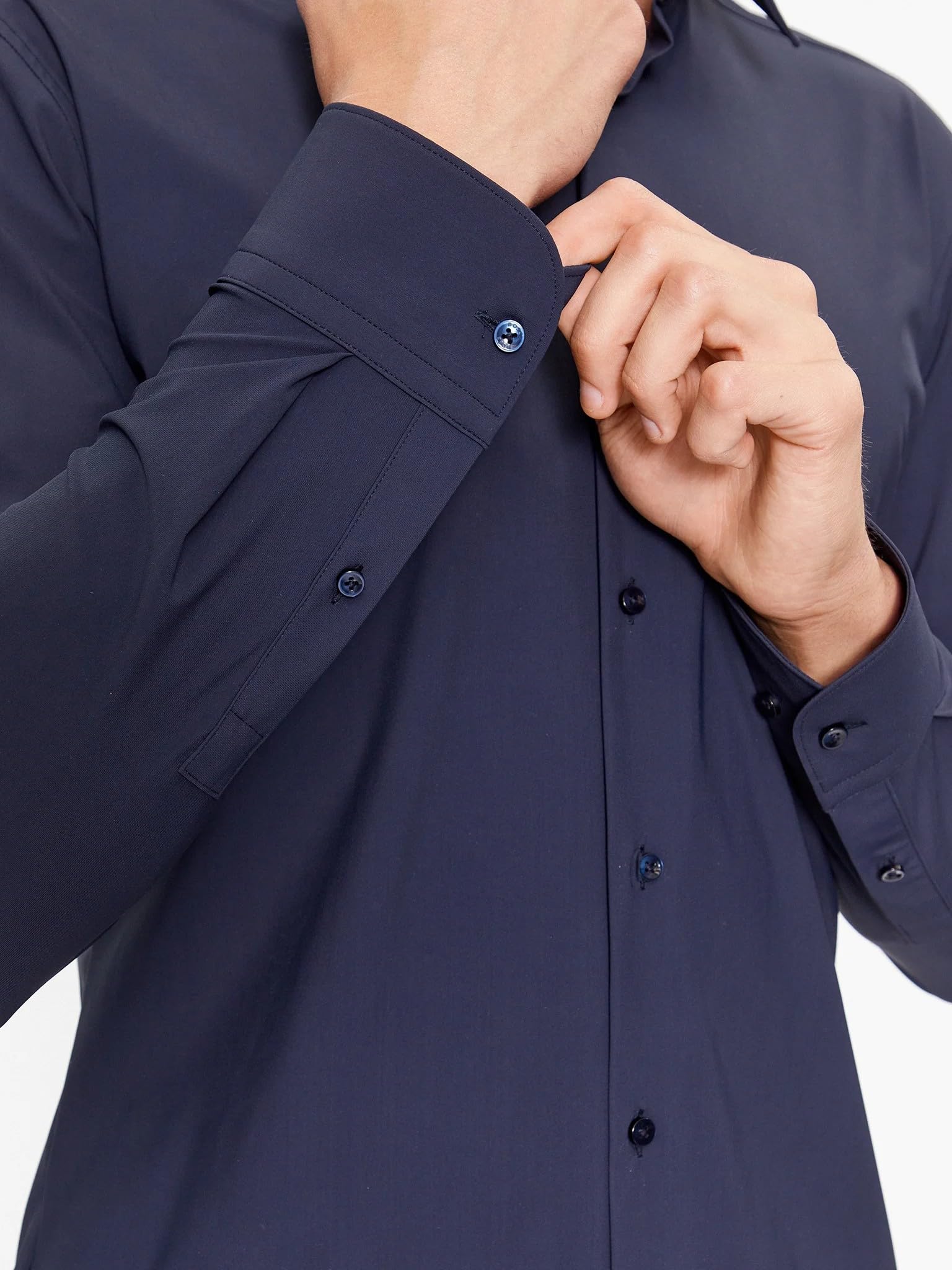 Hugo Boss Men's Slim Fit Performance Dress Shirt - Premium Stretch Comfort for Business & Formal Occasions