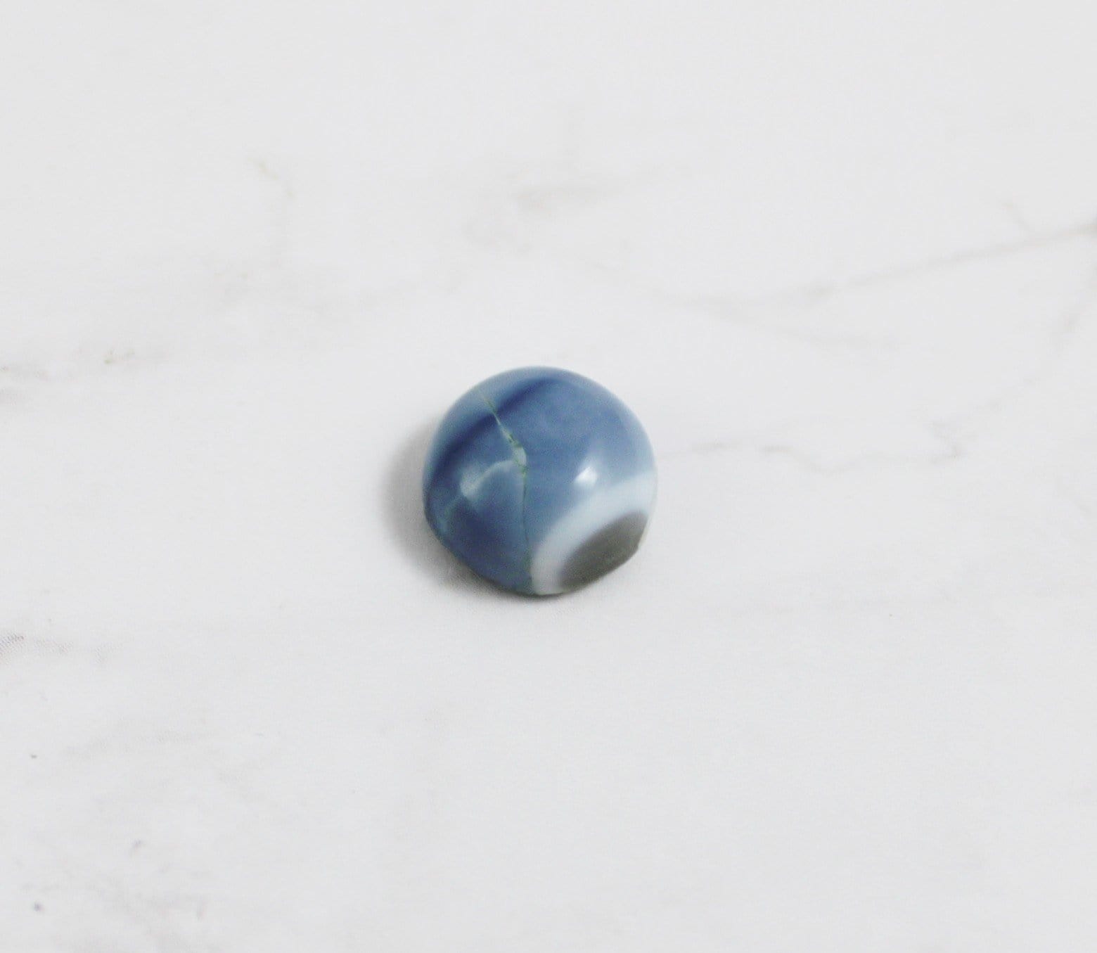 Natural Blue Opal Cabochons for Jewelry Making - High Quality Gemstone Beads for Necklaces, Rings & DIY Crafts - Perfect for Healing Crystal Jewelry & Gifts