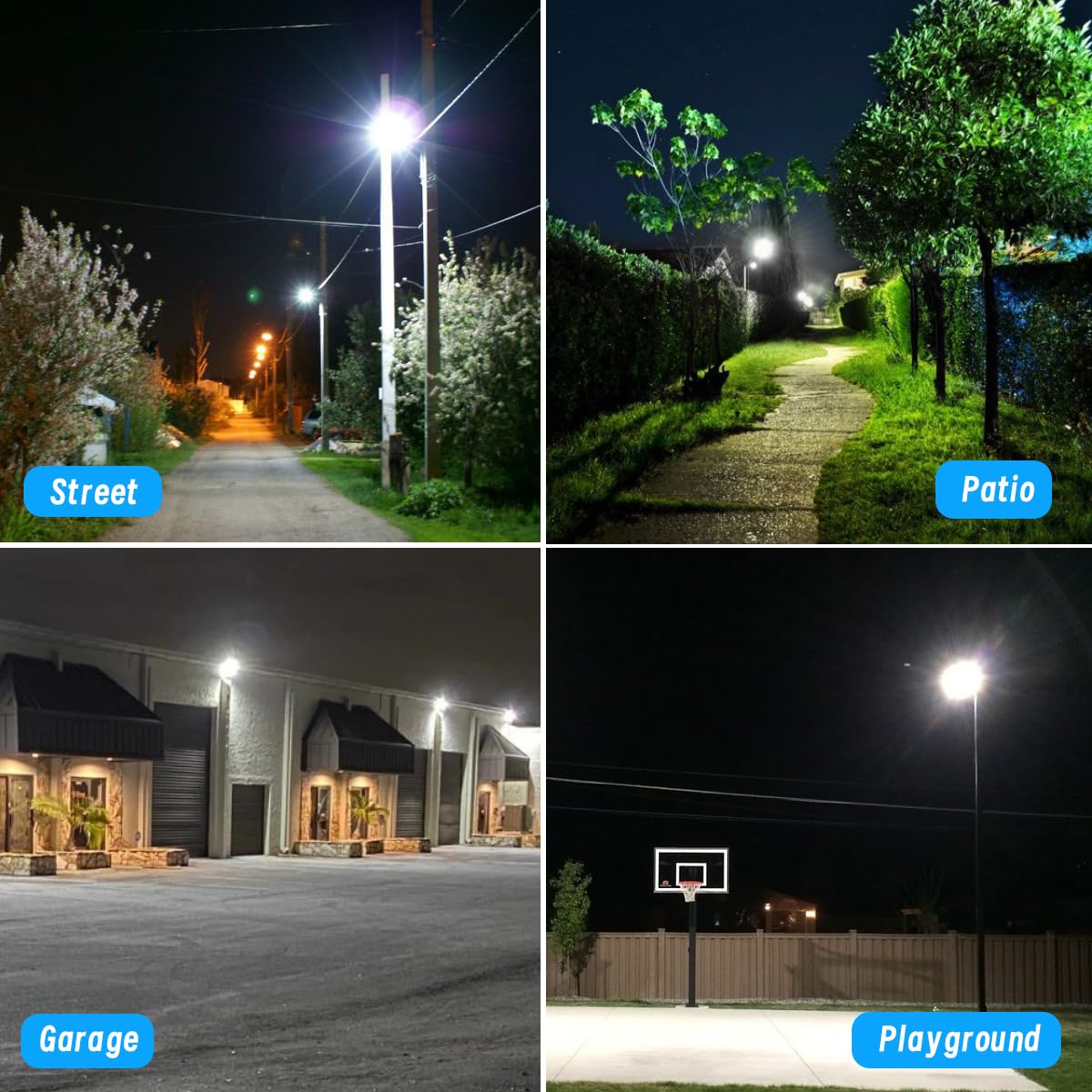 10000LM Solar Powered Outdoor LED Street Lights - Waterproof 6000K Bright Flood Lights with Motion Sensor & Remote Control - Ideal for Garden, Yard, Garage, Backyard Lighting (2 Pack) - Perfect for Pathway, Driveway & Security Lighting