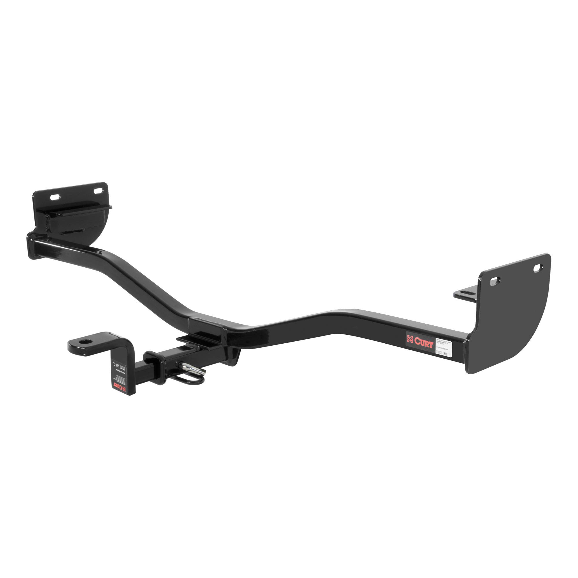 CURT 111103 Class 1 Trailer Hitch with Ball Mount - 1-1/4-Inch Receiver for Select Kia Soul - Perfect for Towing Small Trailers, Bikes & Cargo Carriers