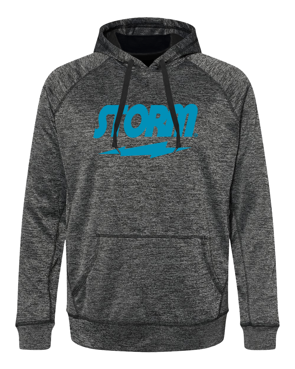 Storm Classic Electric Blue Performance Hoodie for Men & Women - Lightweight, Moisture-Wicking Athletic Pullover - Perfect for Running, Gym Workouts & Outdoor Activities