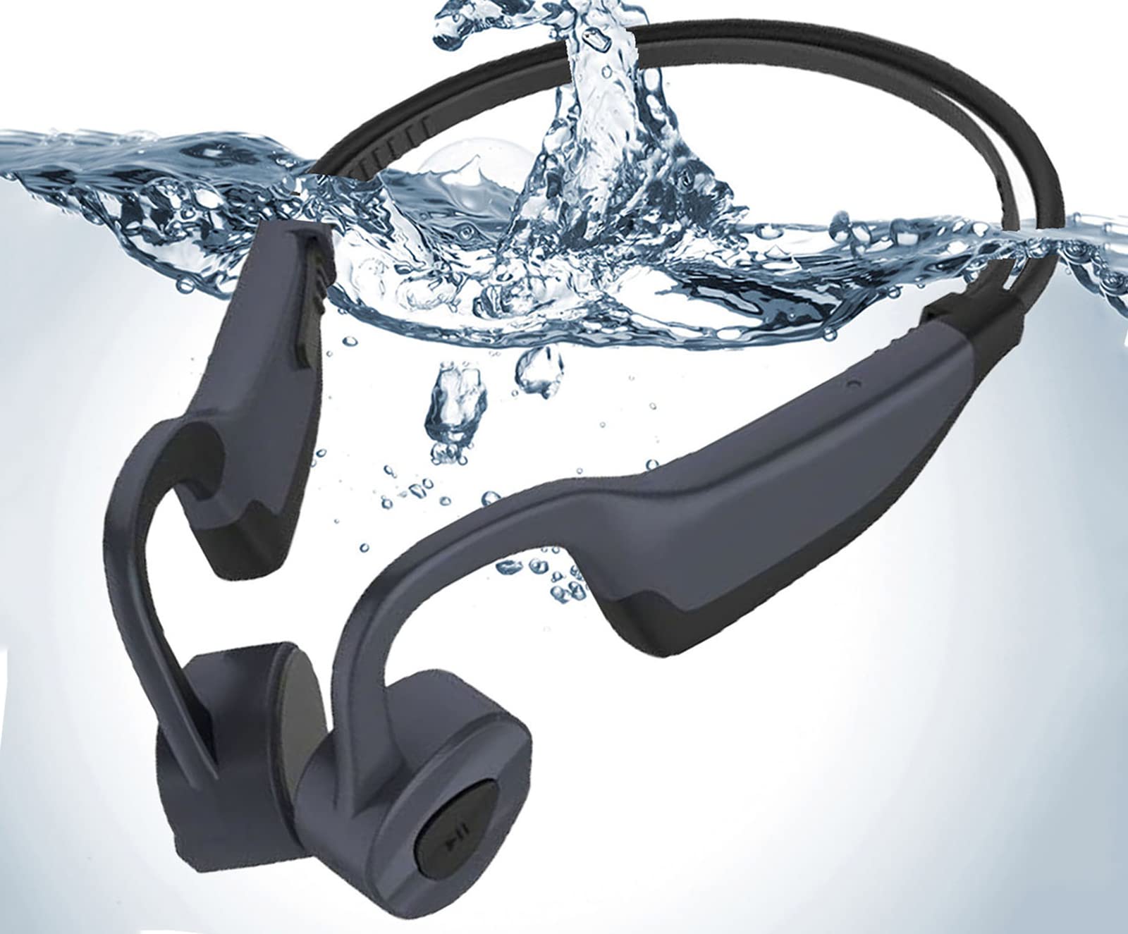 **Wireless Bone Conduction Headphones – 16GB Waterproof MP3 Player, Open-Ear Bluetooth Earbuds for Swimming, Running, Diving, Gym & Spa – Perfect for Underwater Workouts & Outdoor Sports**