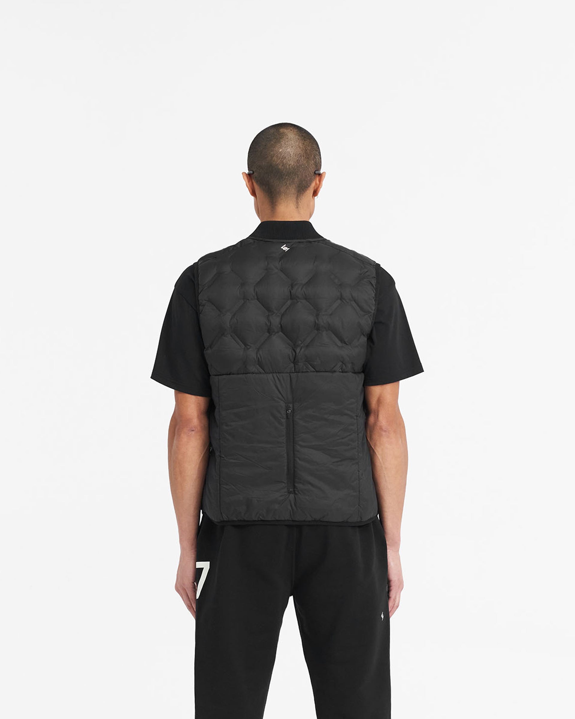 247 Lightweight Gilet Vest for Men & Women - Black - Breathable & Comfortable for Outdoor Activities, Hiking, and Casual Wear