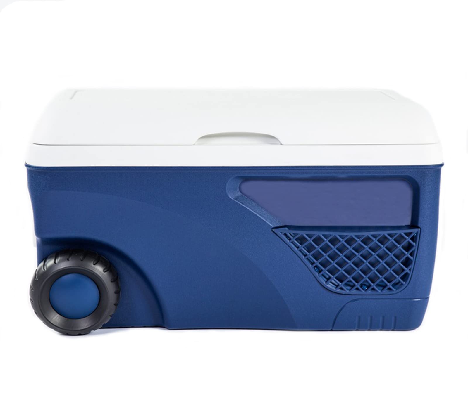 GYAM 65-Qt Rolling Cooler with Wheels - Insulated Ice Chest for Outdoor, Camping, Beach & Car Travel - Keeps Food & Beverages Cold or Warm - Perfect for Picnics, Tailgating & Road Trips