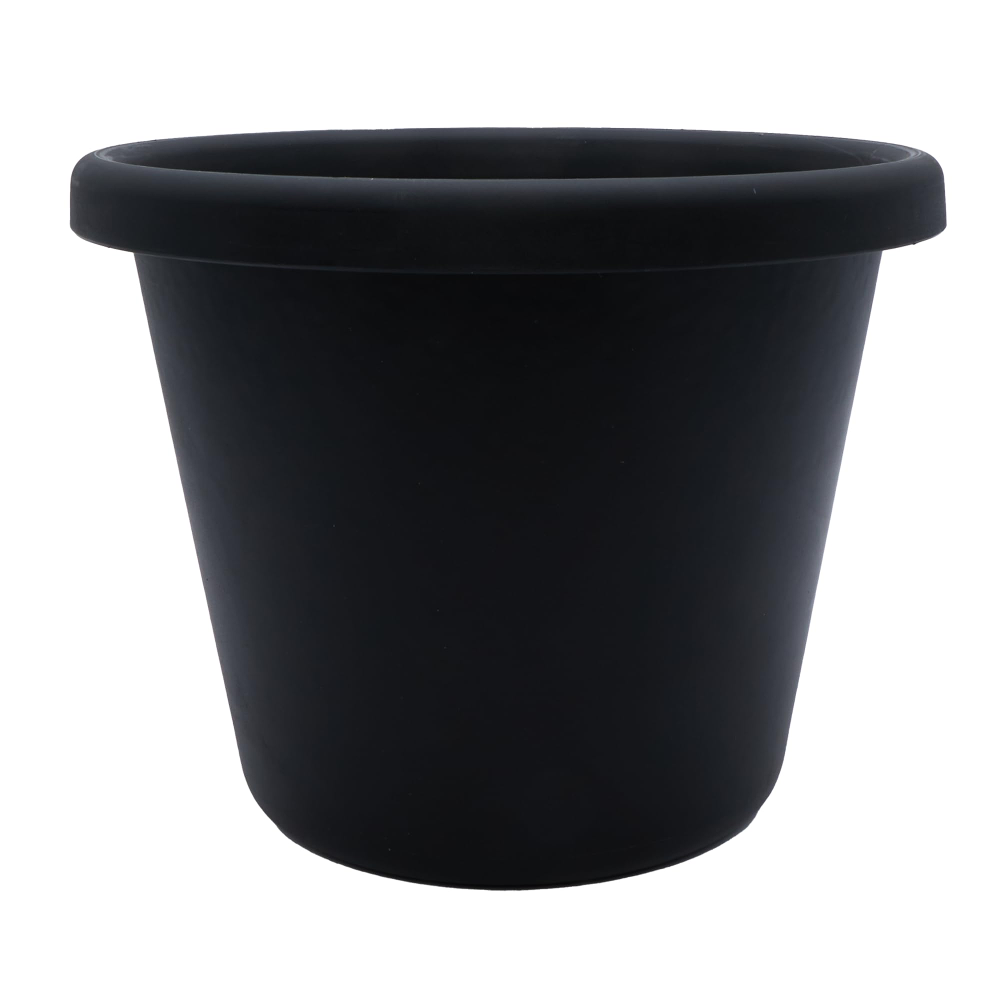 8.5 Inch Round Classic Plastic Planter Pot - Indoor & Outdoor Use for Plants, Flowers, Herbs - Durable & Lightweight - Perfect for Home, Garden, Patio, and Office Decor