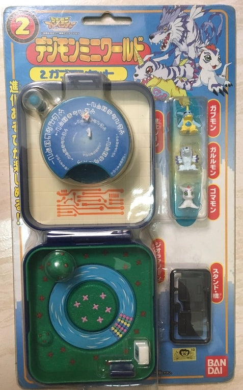 Bandai Digimon Digital Monster Mini World Pocket Playset Vol 2 Action Figure - Collectible Toy for Kids & Adults, Perfect for Display, Play & Anime Fans Gifts