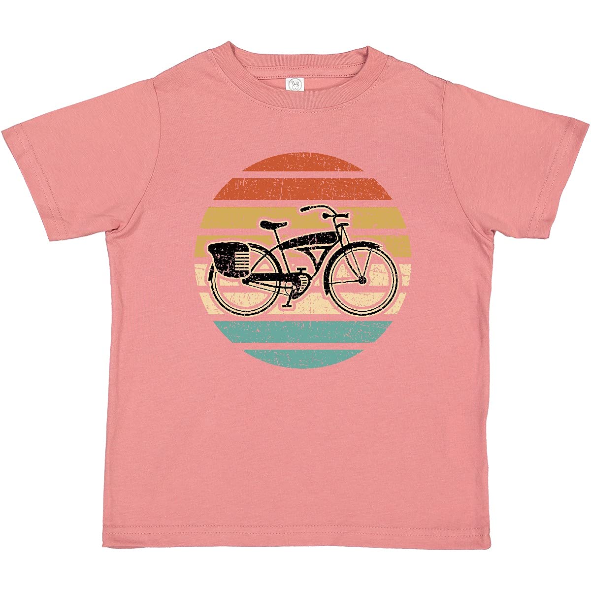 Inktastic Vintage Bicycle Design Toddler T-Shirt - Soft Cotton Cycling Tee for Kids | Perfect for Bike Rides, Playdates & Outdoor Adventures