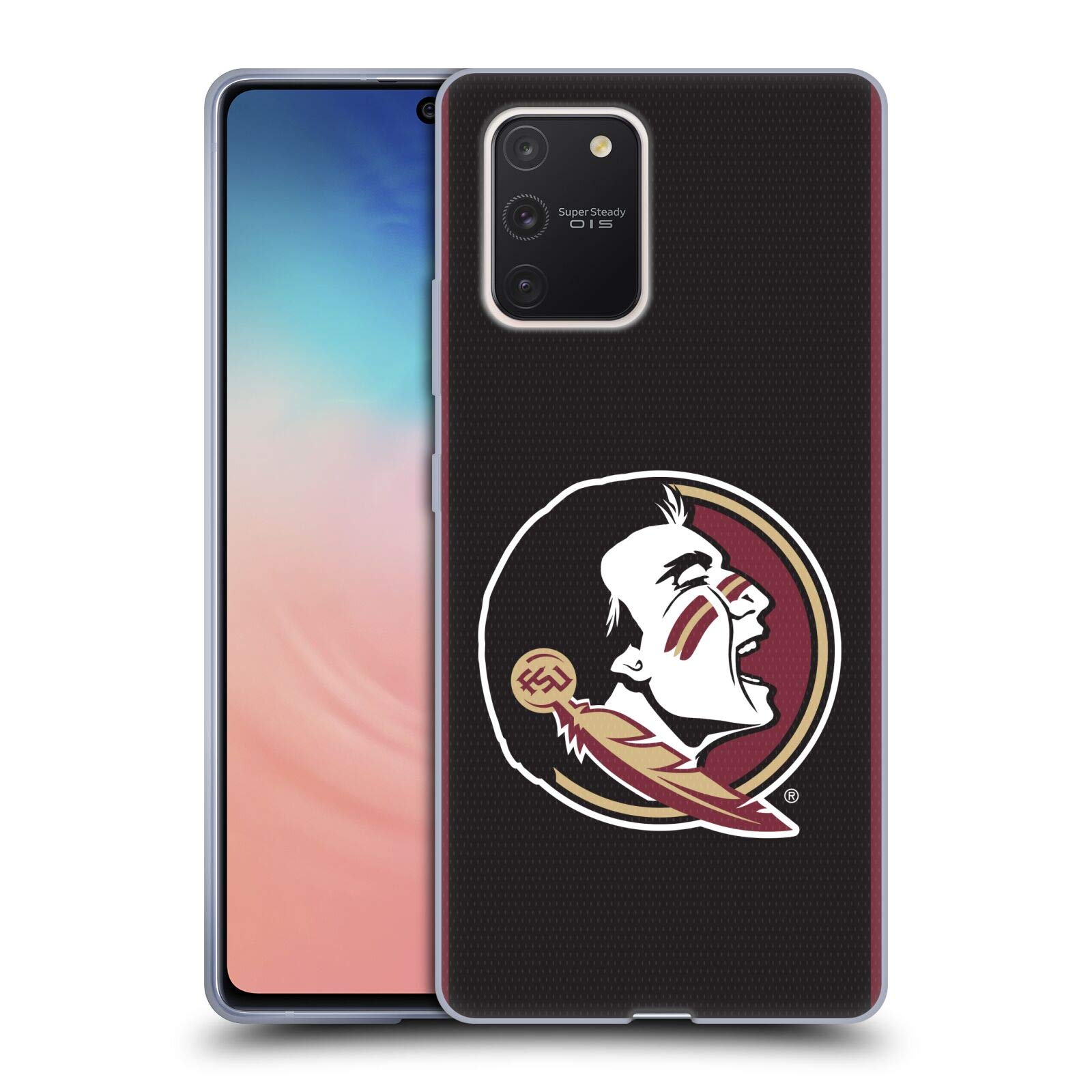 Head Case Designs Officially Licensed Florida State University FSU Football Jersey Soft Gel Phone Case for Samsung Galaxy S10 Lite - Perfect for Game Day & Fan Support