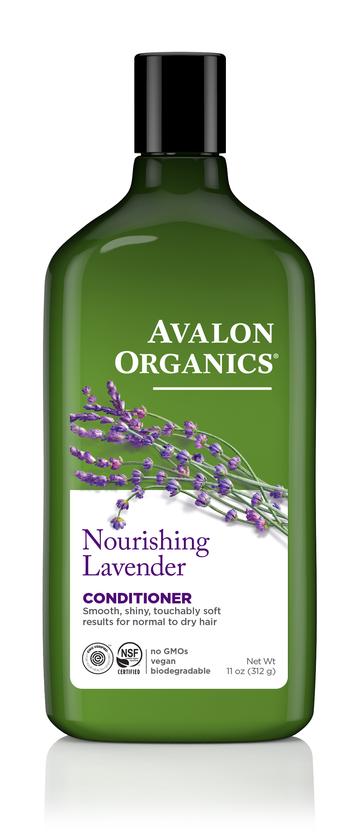 Avalon Organics Nourishing Lavender Conditioner for Dry Hair - Sulfate-Free, Vegan Hair Care with Essential Oils - Perfect for Damaged Hair Repair & Daily Moisturizing