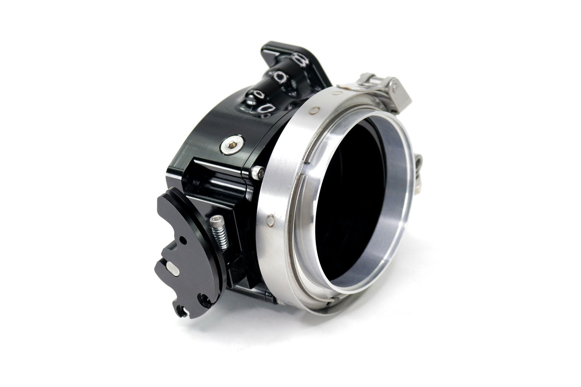 ICON 102mm & 105mm High Performance Cable Drive Throttle Body (Black) - Interchangeable Connection for Enhanced Airflow - Perfect for LS Engines, Muscle Cars & Performance Upgrades