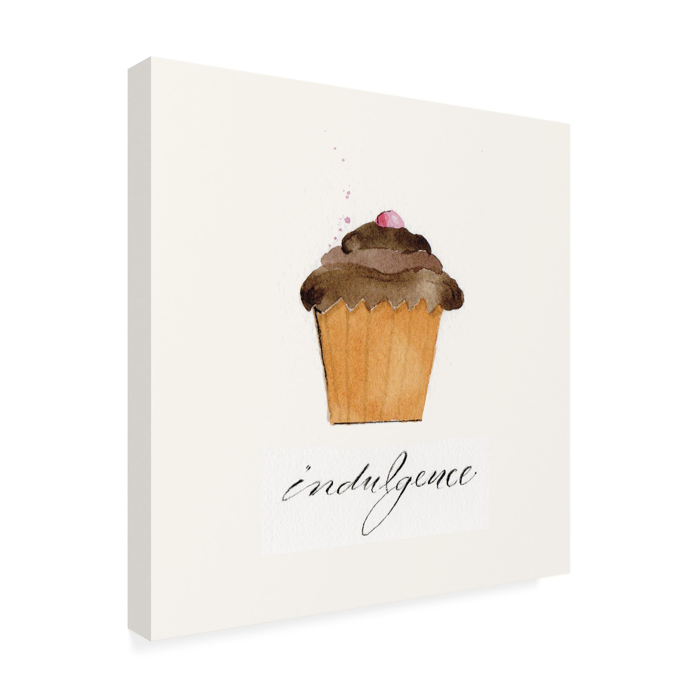 Trademark Fine Art 'Indulgence' by Sheila Golden - Premium Canvas Wall Art for Living Room, Bedroom & Office Decor