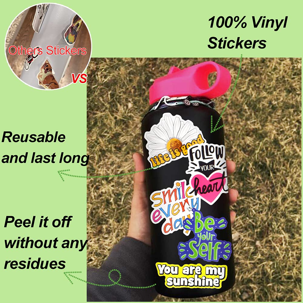 50 PCS Waterproof Vinyl Bug Stickers for Kids - Fun Scrapbooking & Water Bottle Decals - Creative Gifts for Children - Perfect for DIY Crafts, School Projects & Party Favors